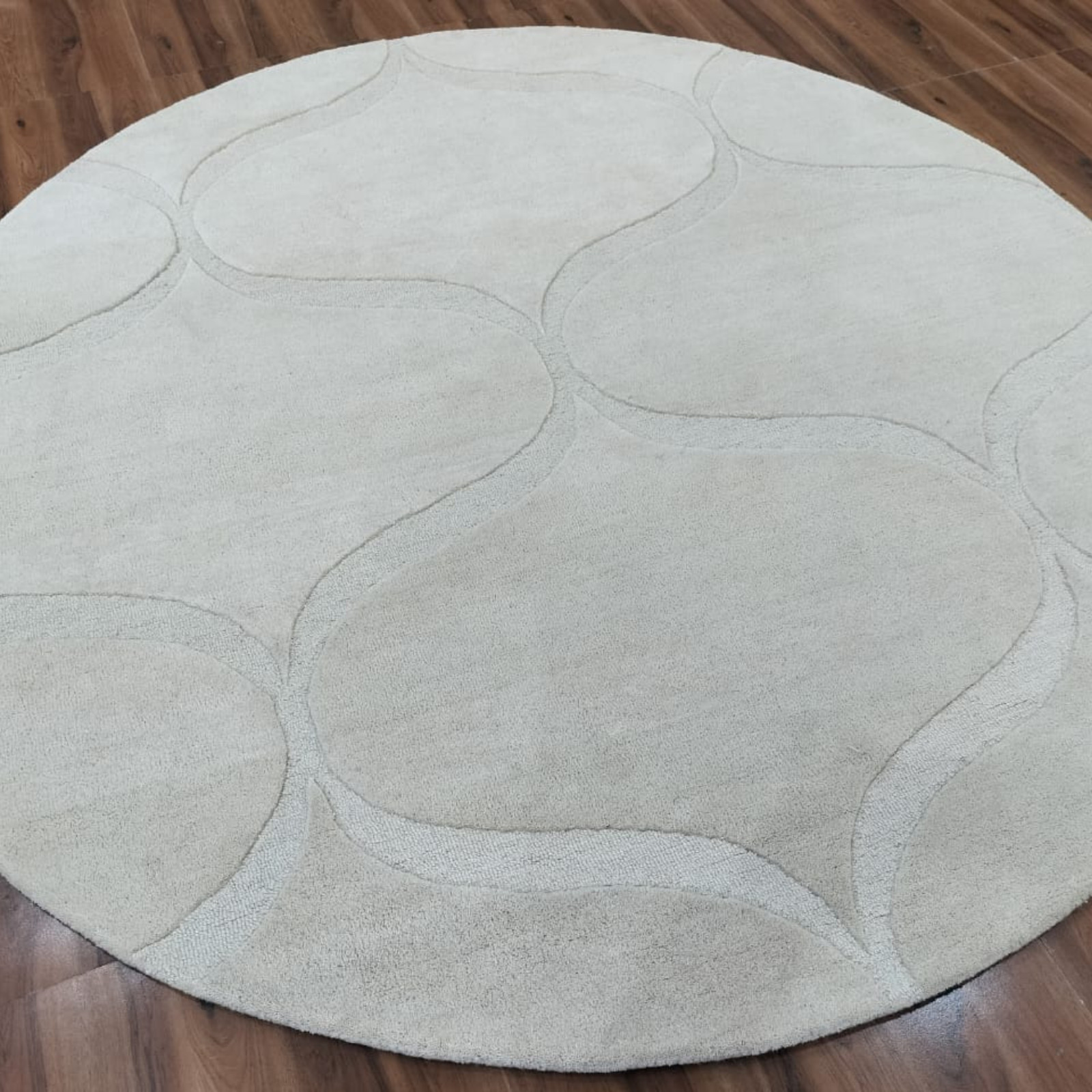 Round Rug, 8 ft Round Rug, Hand Tufted, 9×9, 10×10 Wool Round Carpet, Circle Rug