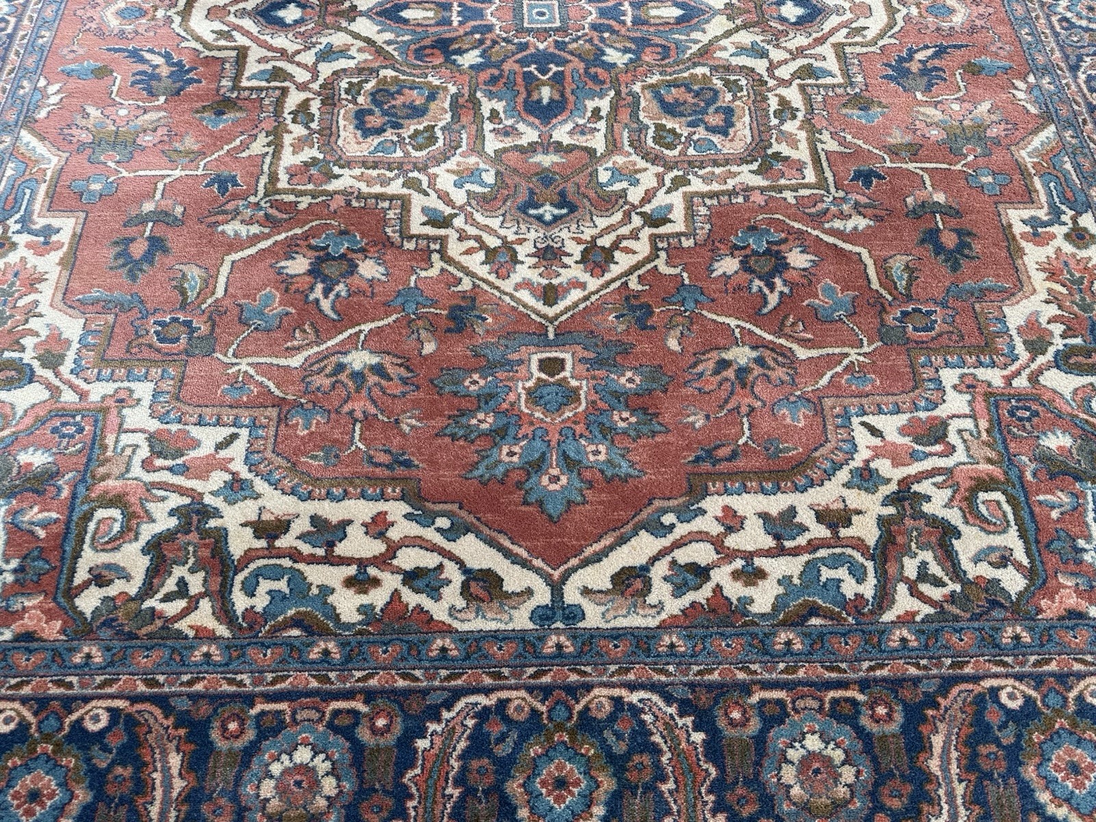 AUTHENTIC MINT ROOM SIZE KARASTAN ANTIQUE SERAPI RUG 8.8×10.6 PATTERN #744