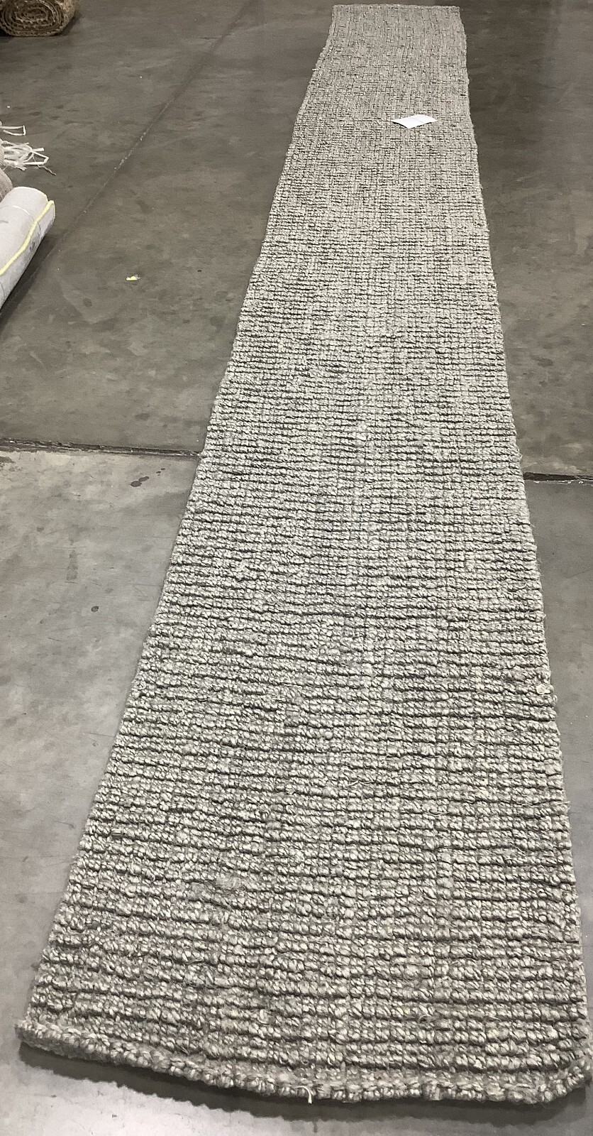 LIGHT GREY 2′-6″ x 22′-0″ Broken Thread Rug, Reduced Price 1172679476 NF447G-222