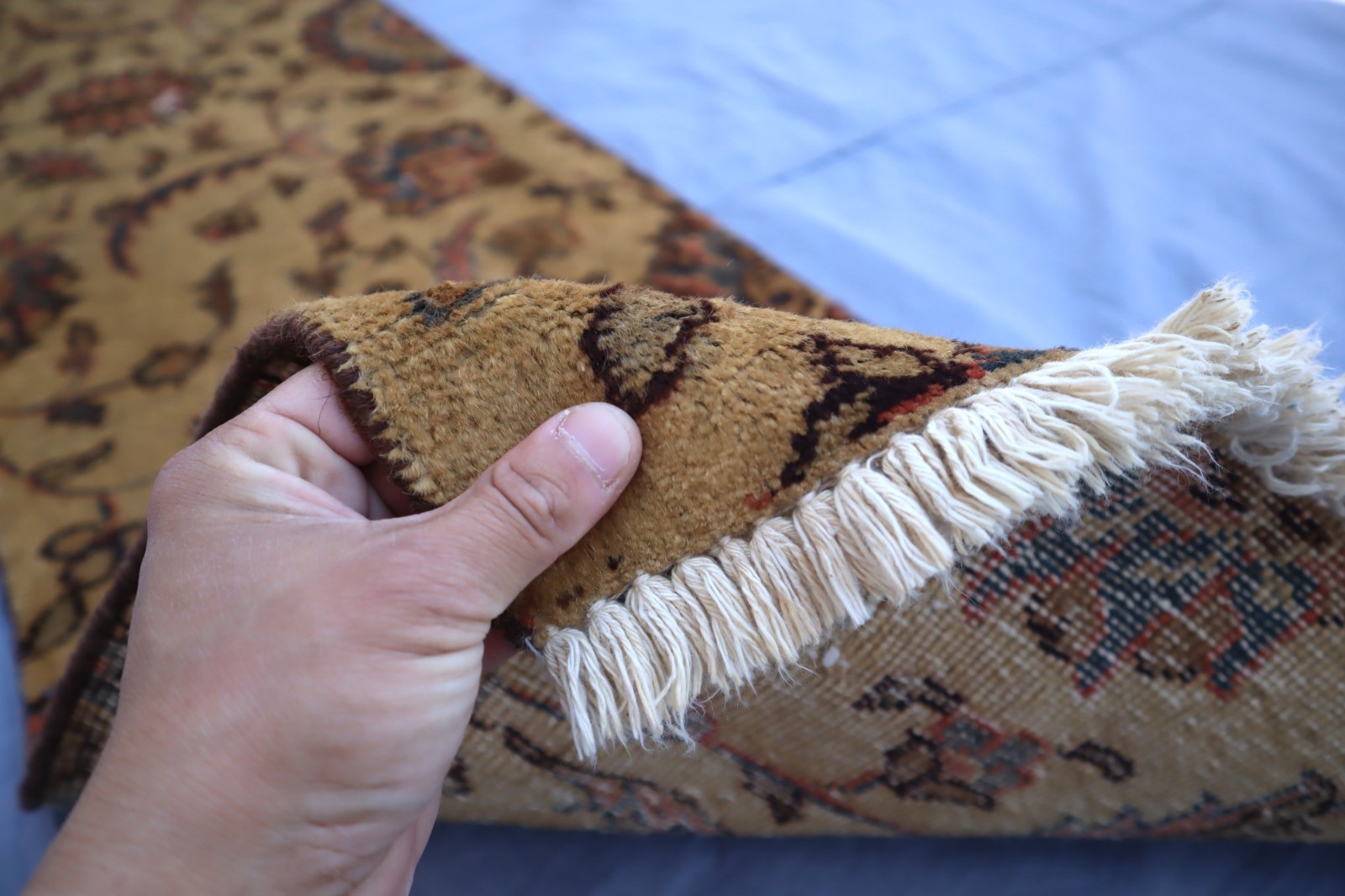 1’8×16’8 ft Handmade Wool Low Pile Gabbeh Rug, Narrow Runner 2×17 ft Stairs Rug