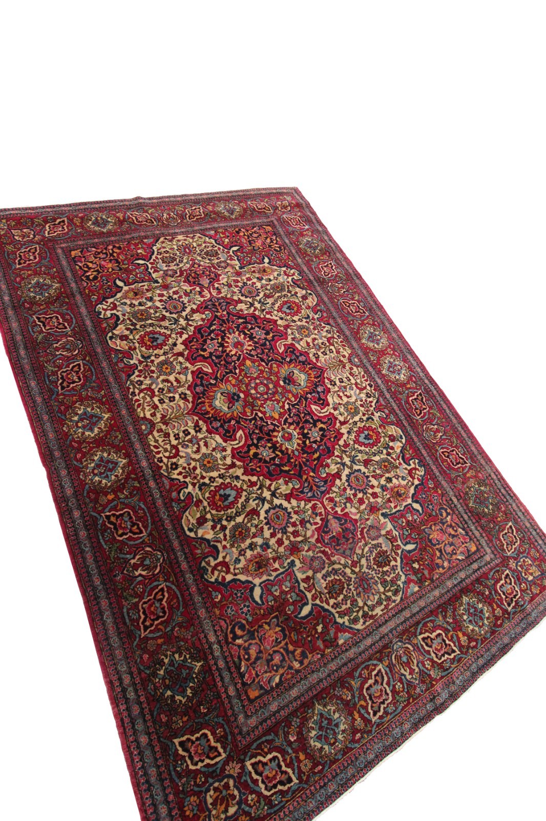 5×7 Fine Antique Handmade Area Rug Traditional Kork Wool 140cm x 209cm C.1880