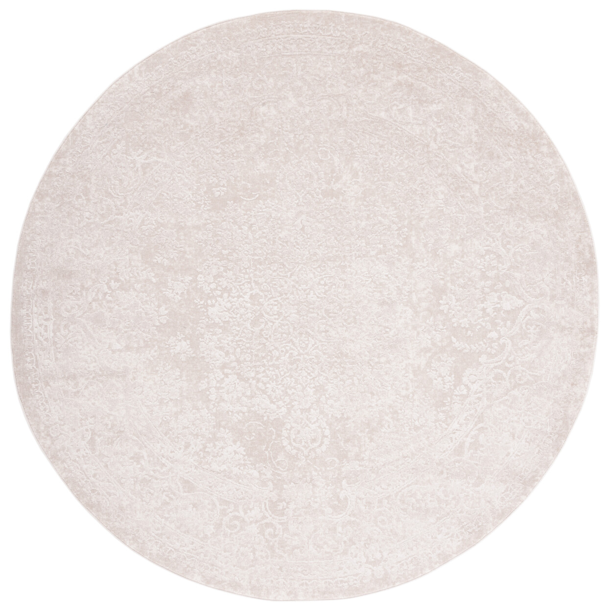 SAFAVIEH Reflection Collection RFT664D Creme / Ivory Rug