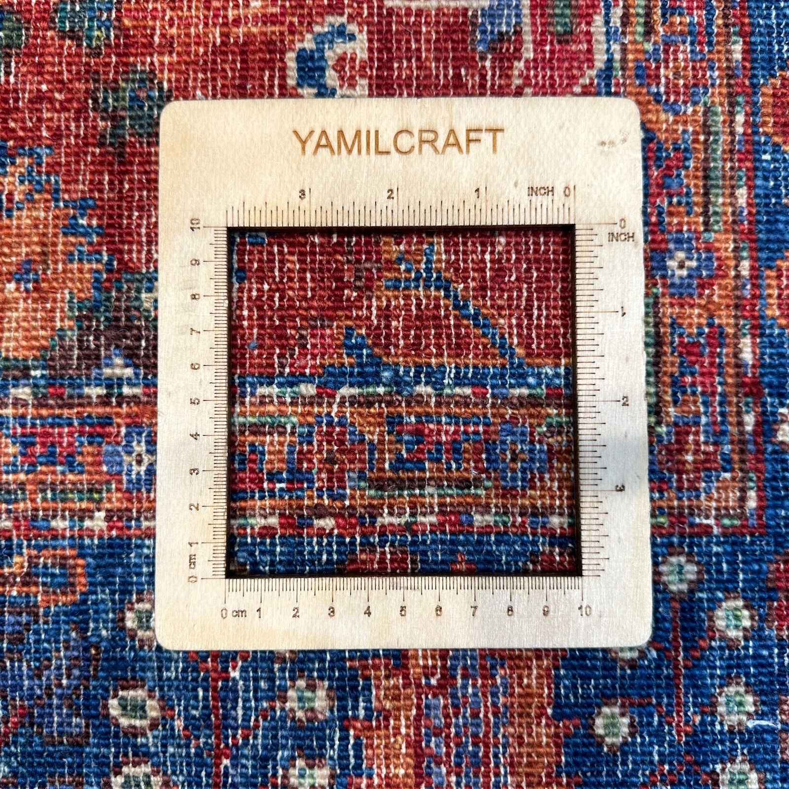 Handmade (5’8″ x 7’10”) Red Sultani Afghan Tribal Wool Area Rug for Living Room