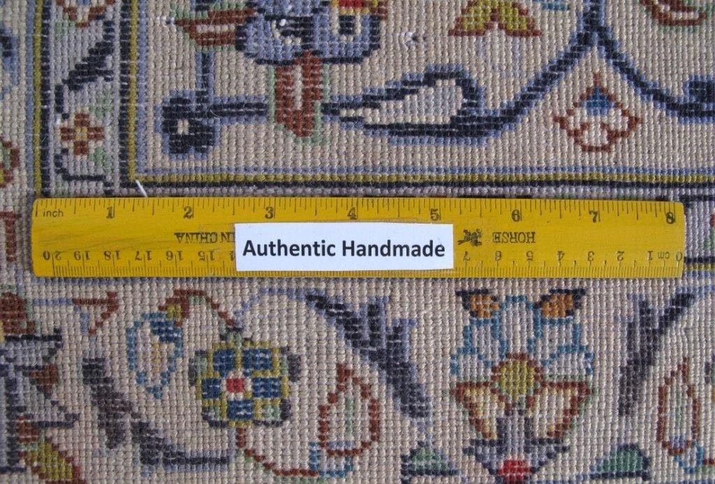 9.8 x 13 Perrsian Luxurious Wool Construction Signed Kashaan Rug 81153