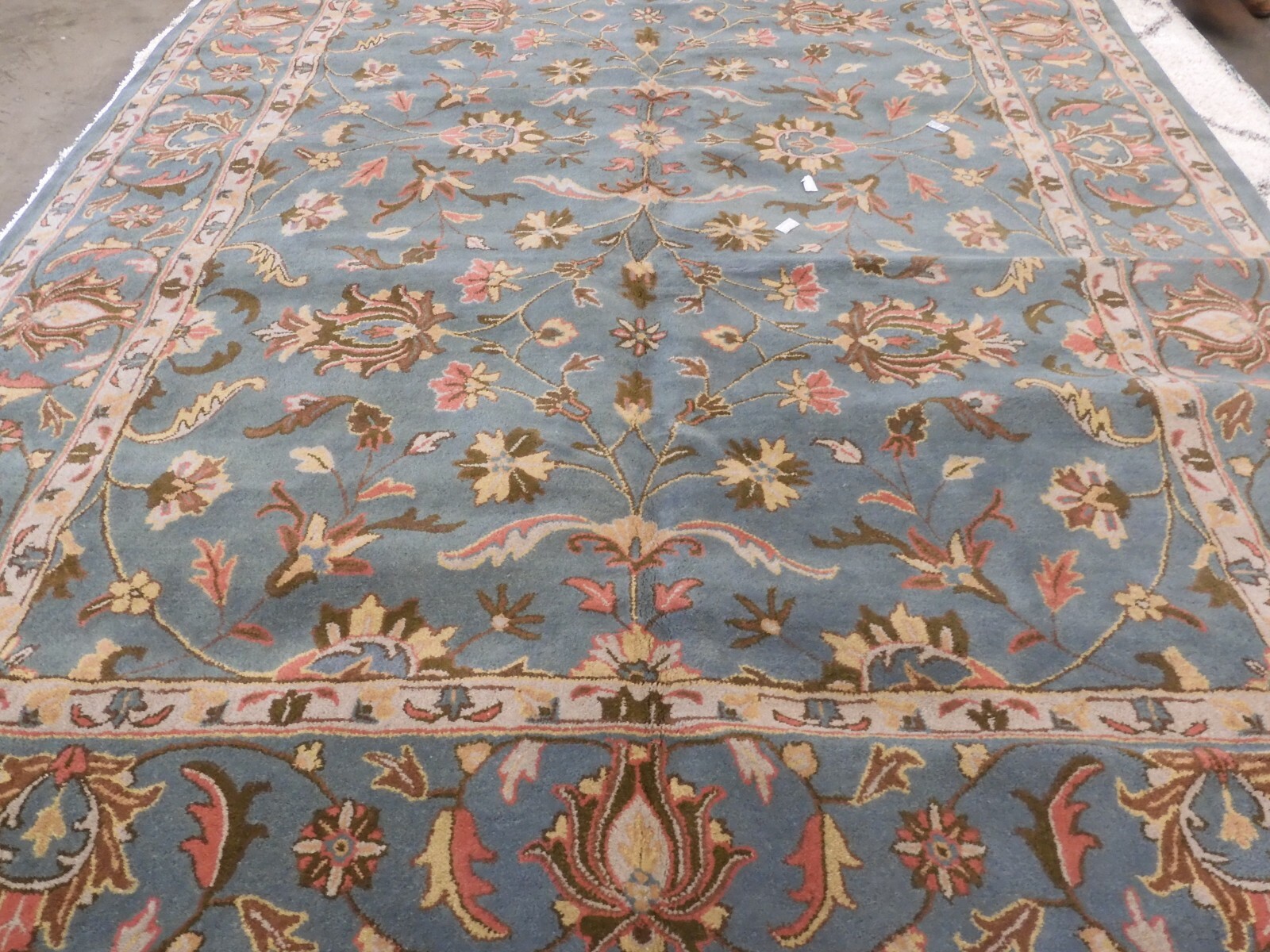 BLUE / BLUE 9′-6″ X 13′-6″ Hole in Rug Reduced Price 1172607573 HG969A-10