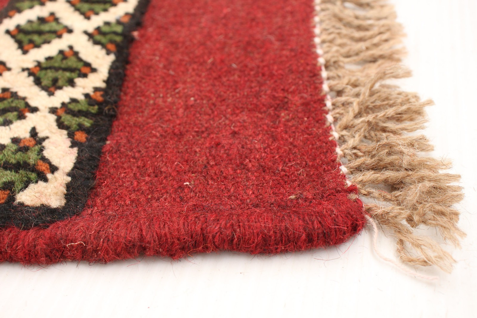 Vintage Hand-Knotted Carpet 3’5″ x 5’1″ Traditional Oriental Wool Area Rug