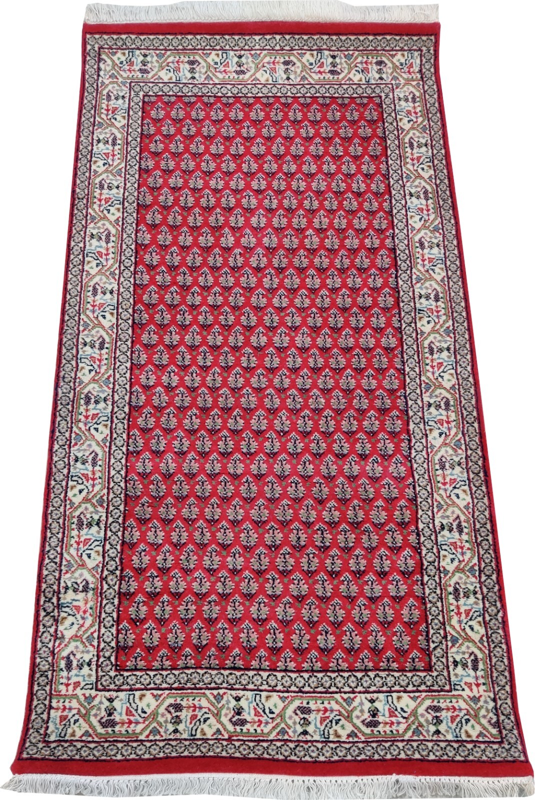 Mir Hand Knotted Rug 100% Wool Traditional Vintage Royal Paisley 2’4″ x 4’7″