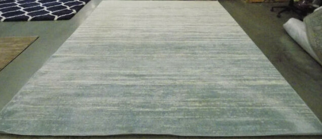 SLATE / CREAM 9′ X 12′ Stained Rug Reduced Price 1172586981 ADR113T-9