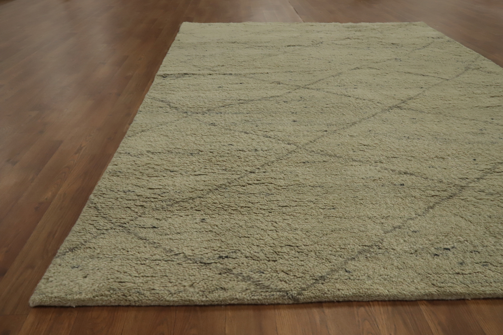 Modern Luxury Hand-Knotted Moroccan Wool Area Rugs Bedroom 5×8 ft