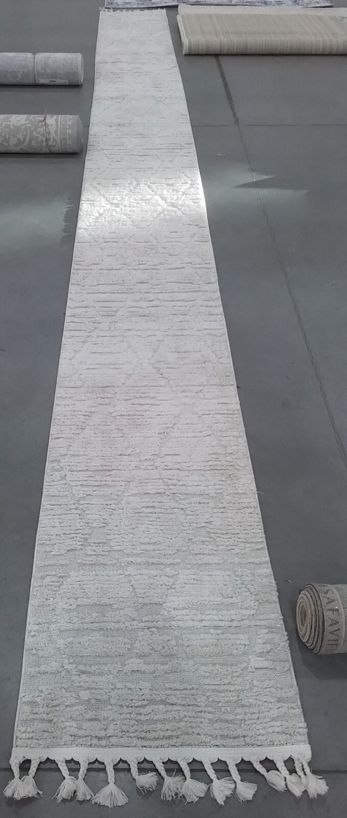 BEIGE 2′-2″ x 22′-0″ Back Stain Rug, Reduced Price 1172772902 MRK517C-222
