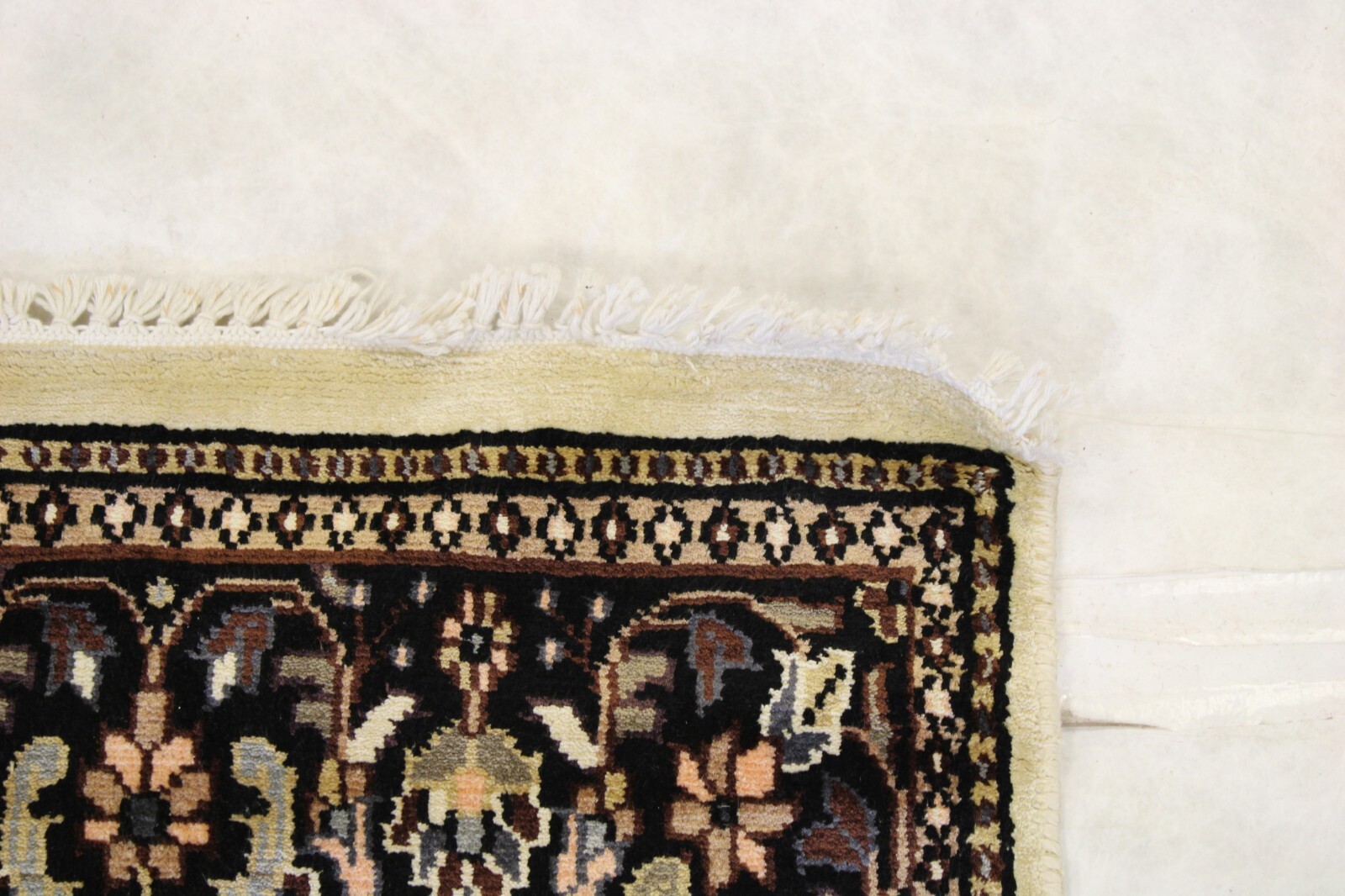 2’6″ x 10’11” Ft Jammu Vegetable Dye Hand Knotted Oriental Authentic Runner Rug