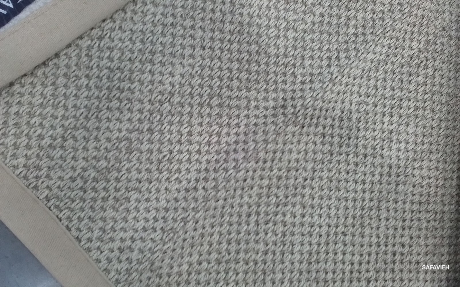 MARBLE / BEIGE 10′-0″ x 10′-0″ Flaw in Rug, Reduced Price 1172774038 NF143C-10SQ