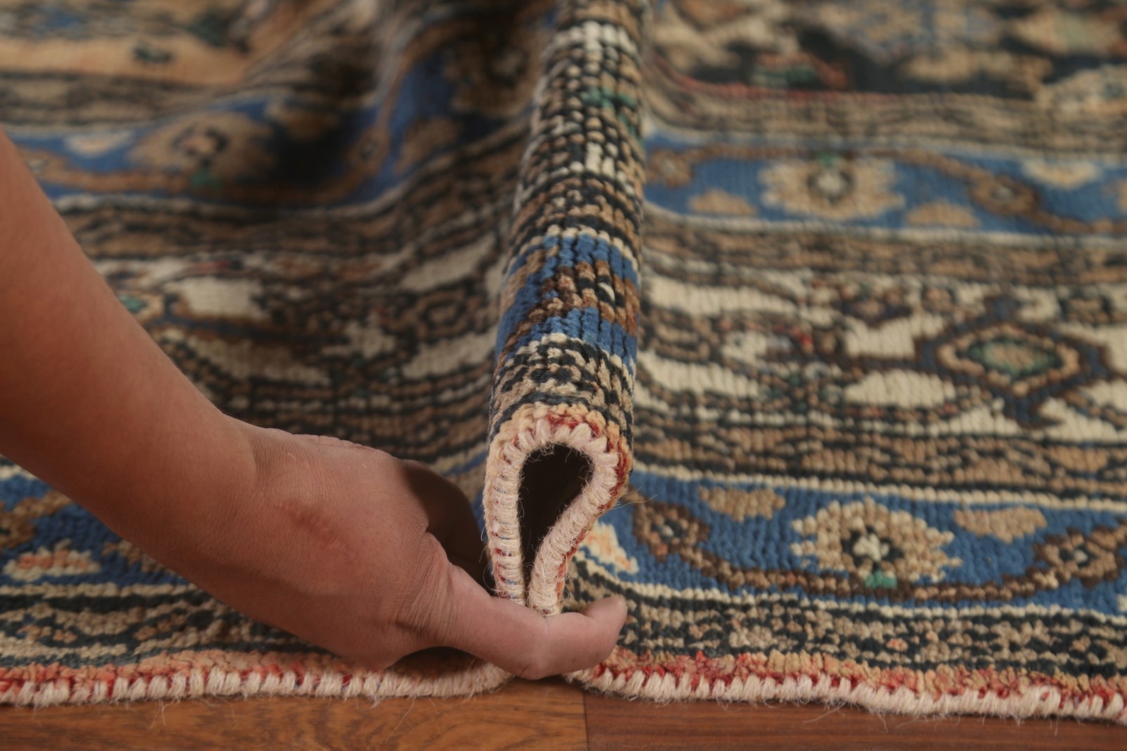 Geometric Room Size Area Rug 9×12 Medallion Hand-made Classic Vintage Carpet