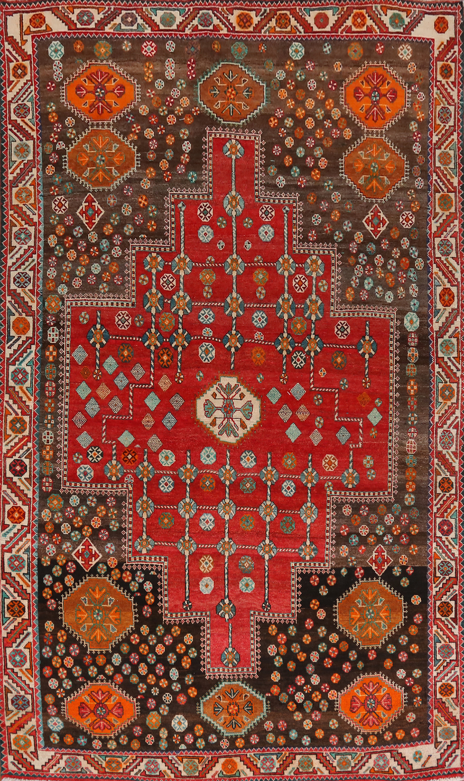Vintage Geometric Nomadic Hand-made Traditional Living Room Rug Area Carpet 6×10