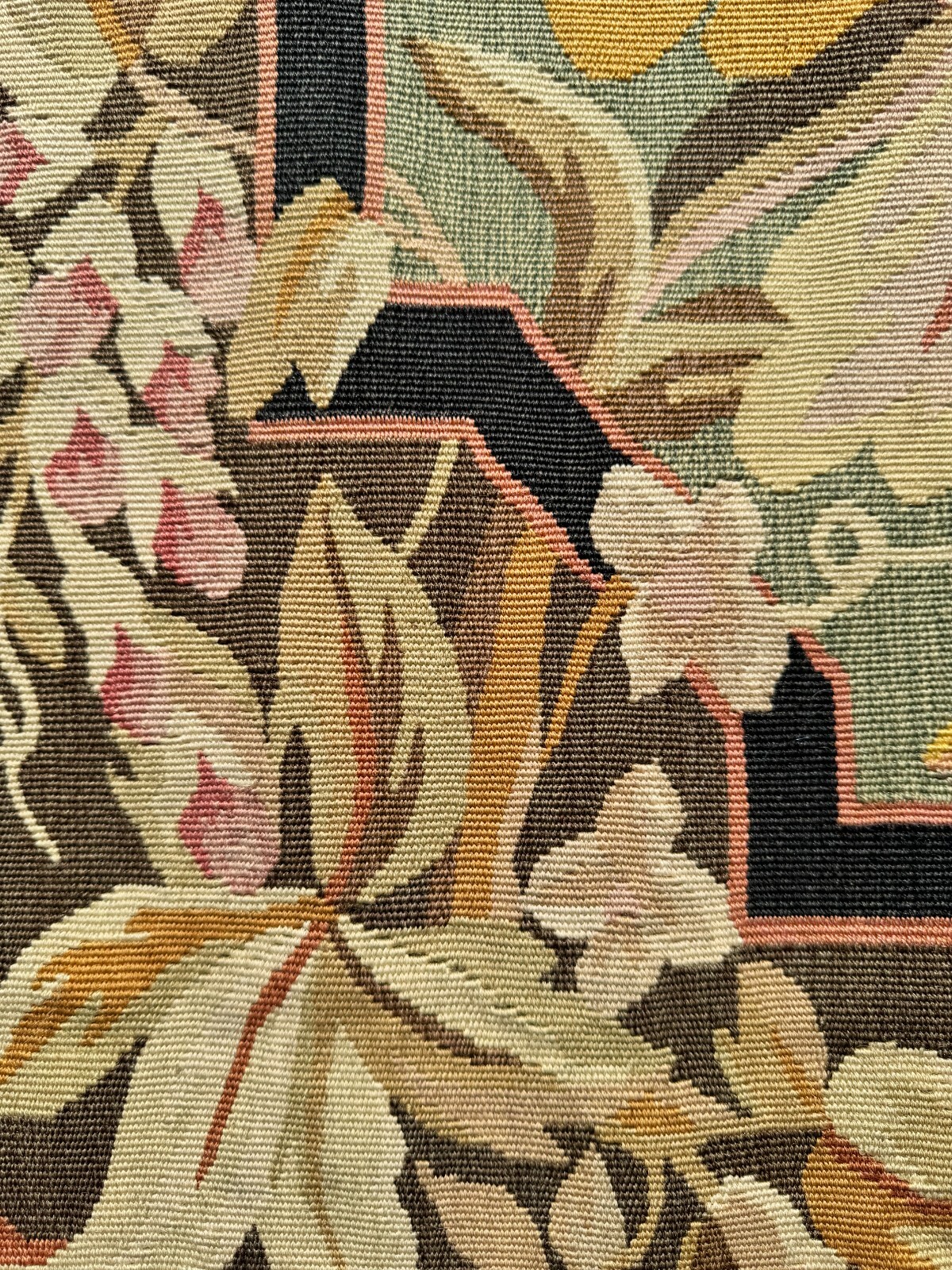 20′ x 12′-4″ Aubusson Inspired Needlepoint Area Rug