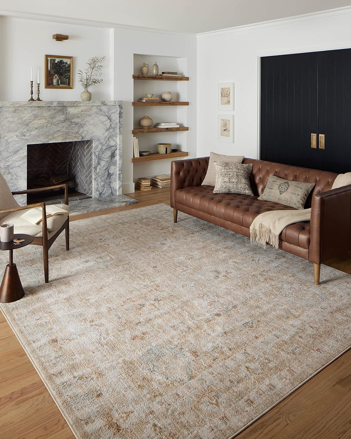 Monroe Collection MON-05 Sand/Sunrise 5′-3″ X 7′-9″ Area Rug