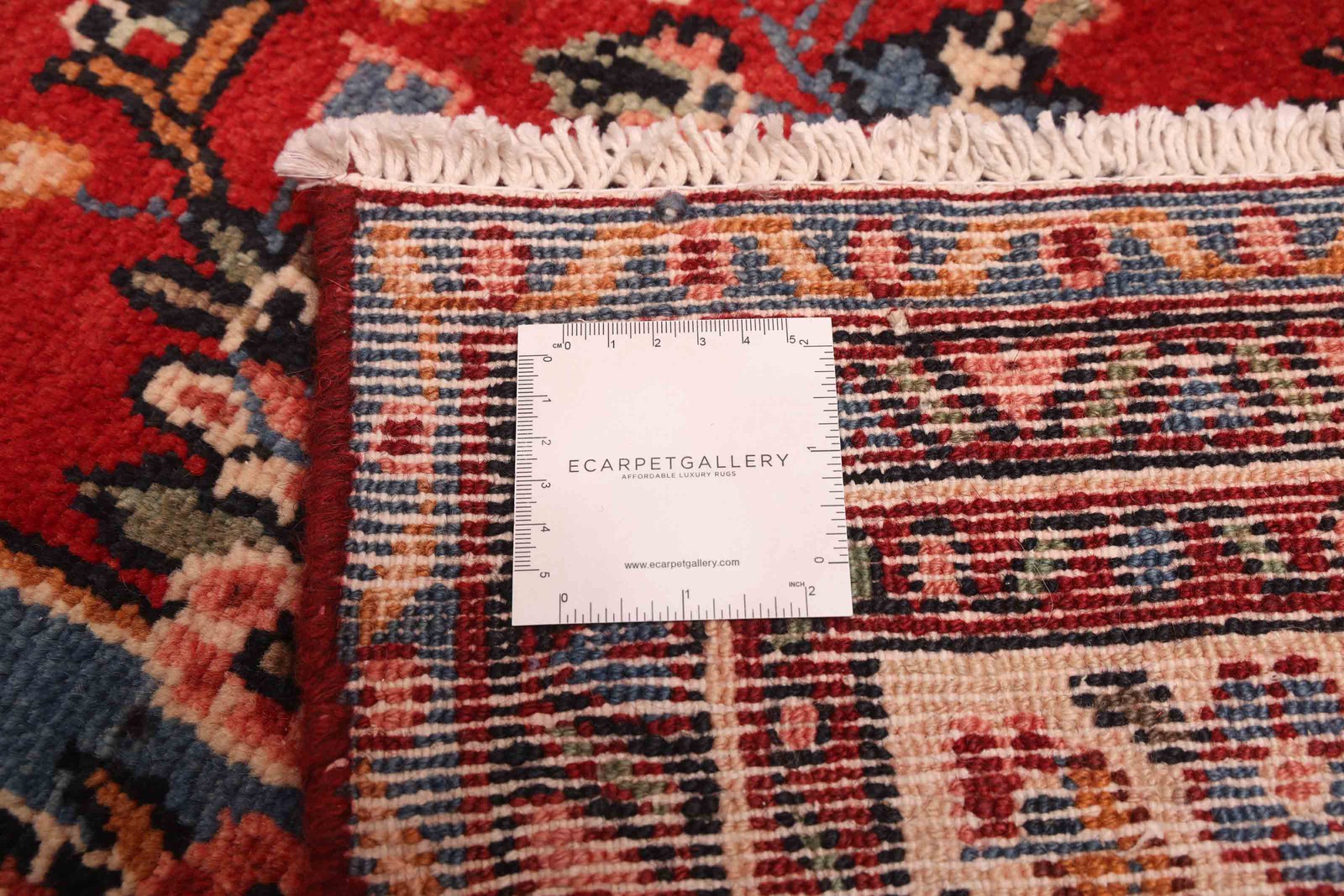 Vintage 8’4″ x 11’10” Traditional Hand Knotted Vegetable Dye Wool Area Rug