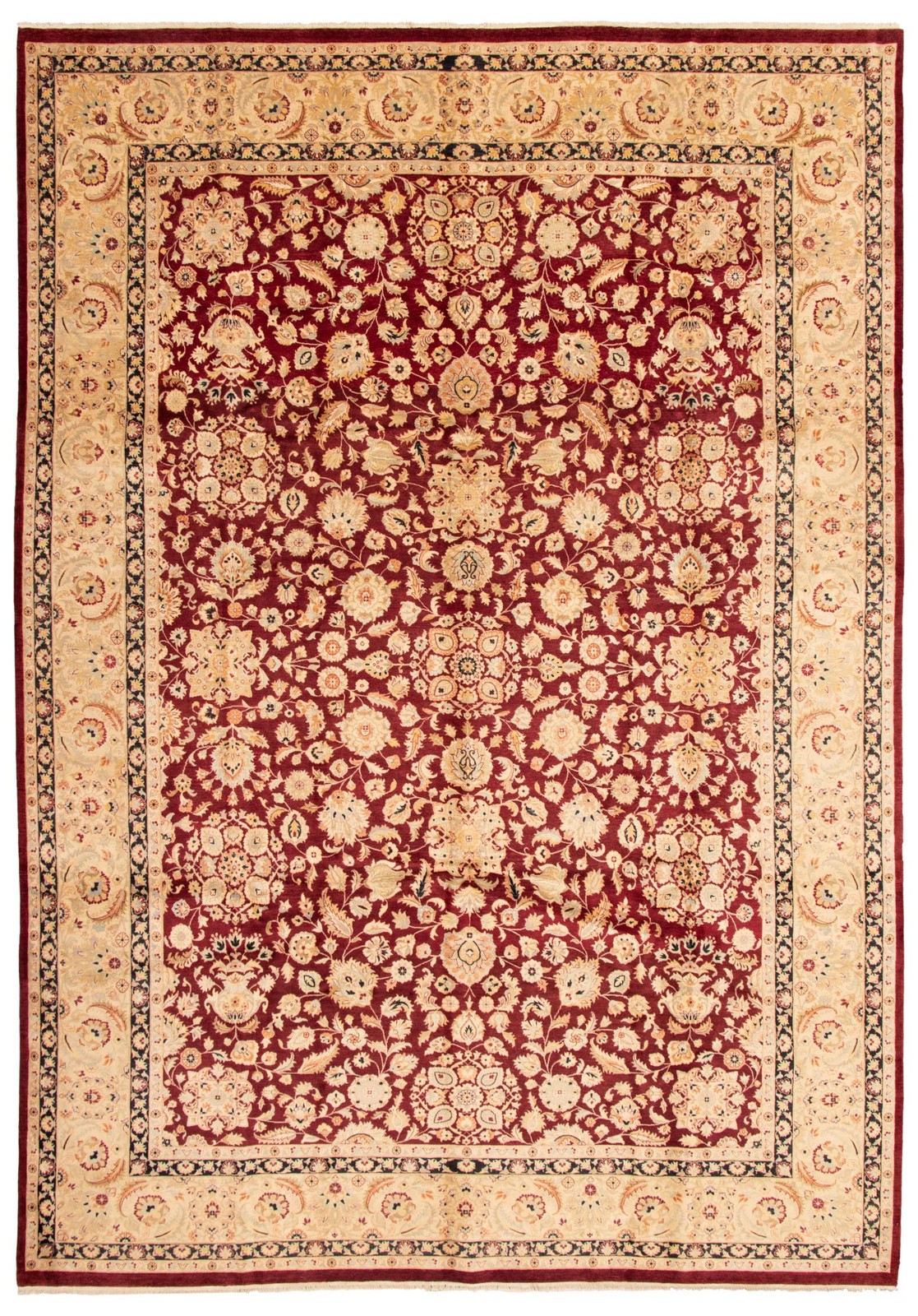 Traditional Hand-knotted Wool Oriental Carpet 10’2″ x 14’3″ Area Rug