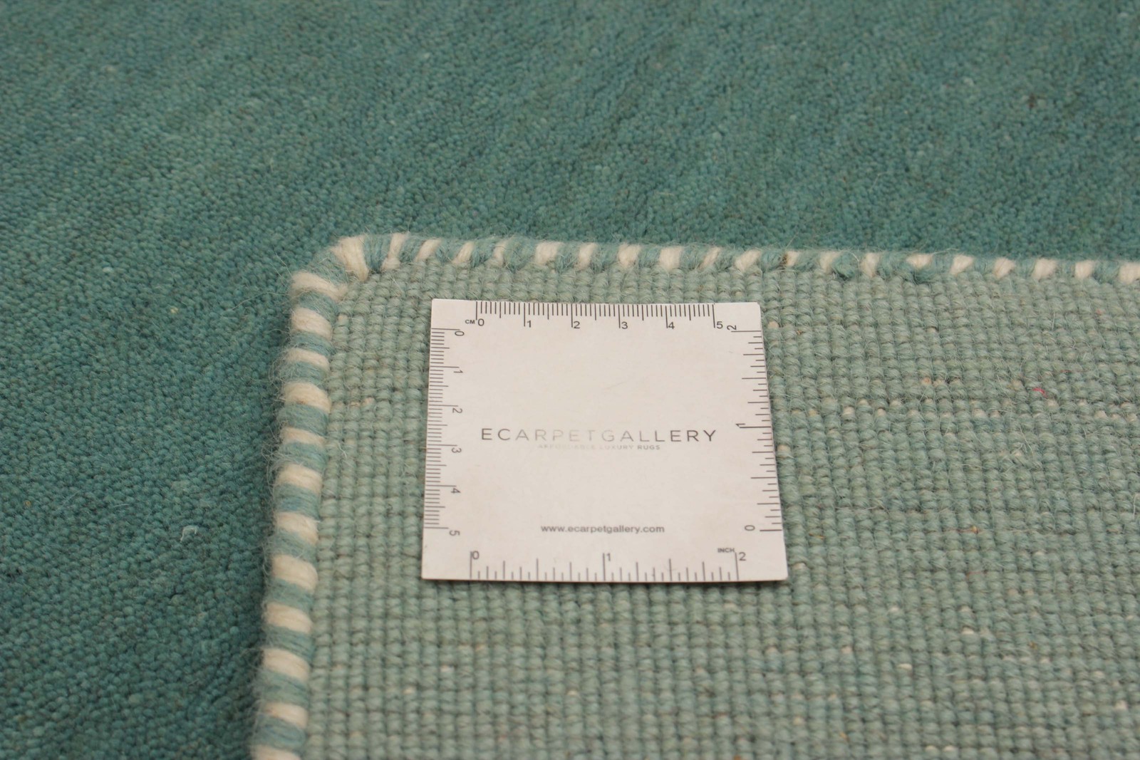 Traditional Turquoise Hand loomed Area Rug 4’0″ x 3’11” Oriental Carpet