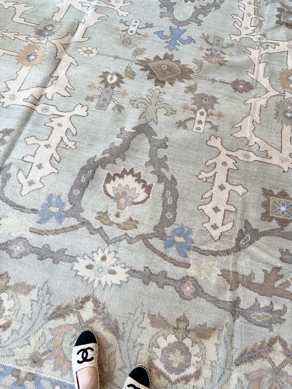 Highlands Blue Modern Oriental 8×10 9×12 Vintage Turkish Livingroom Area Rugs