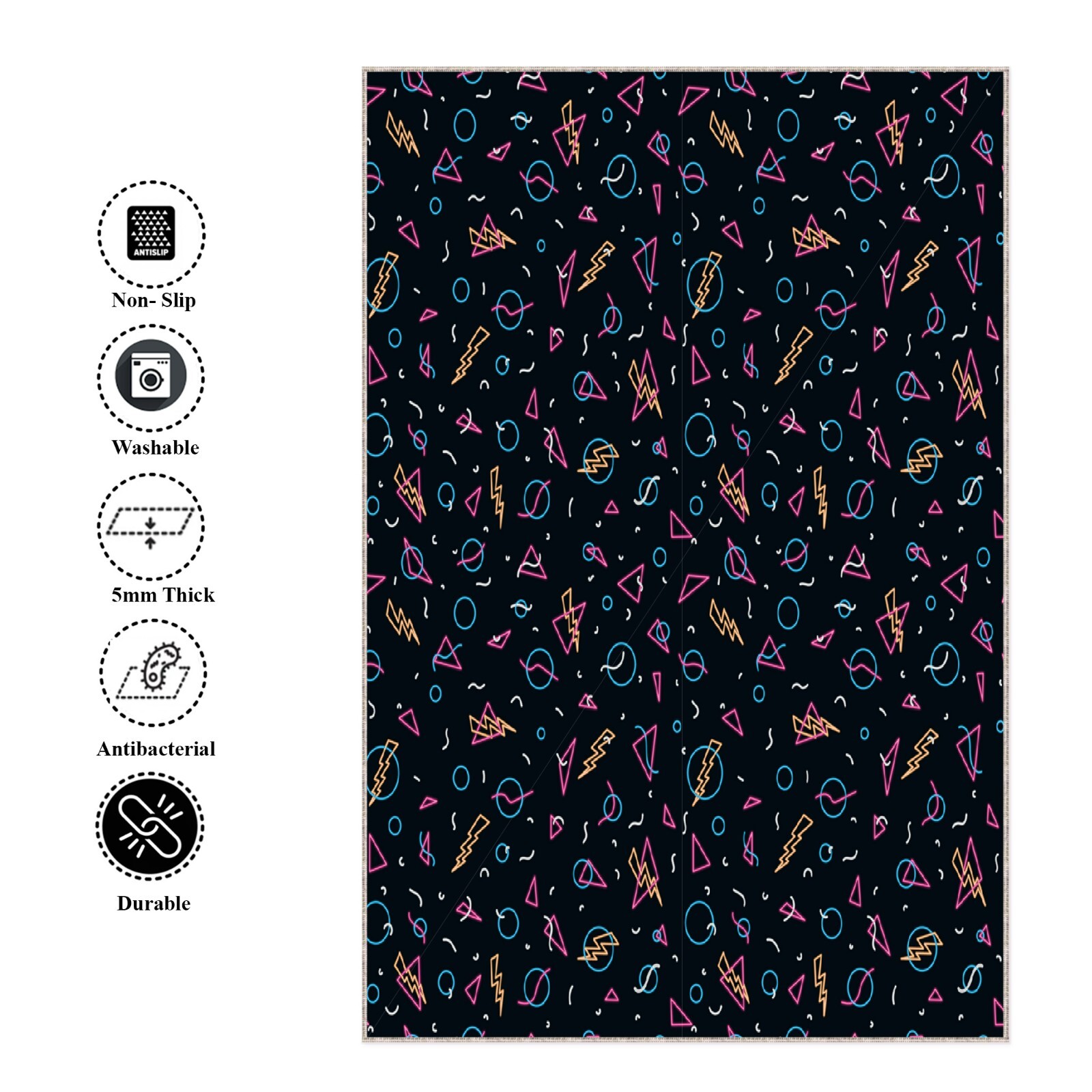 Arcade Carpet, Bowling Alley Carpet, Game Room Rug, Player Charter Rug, Game Rug