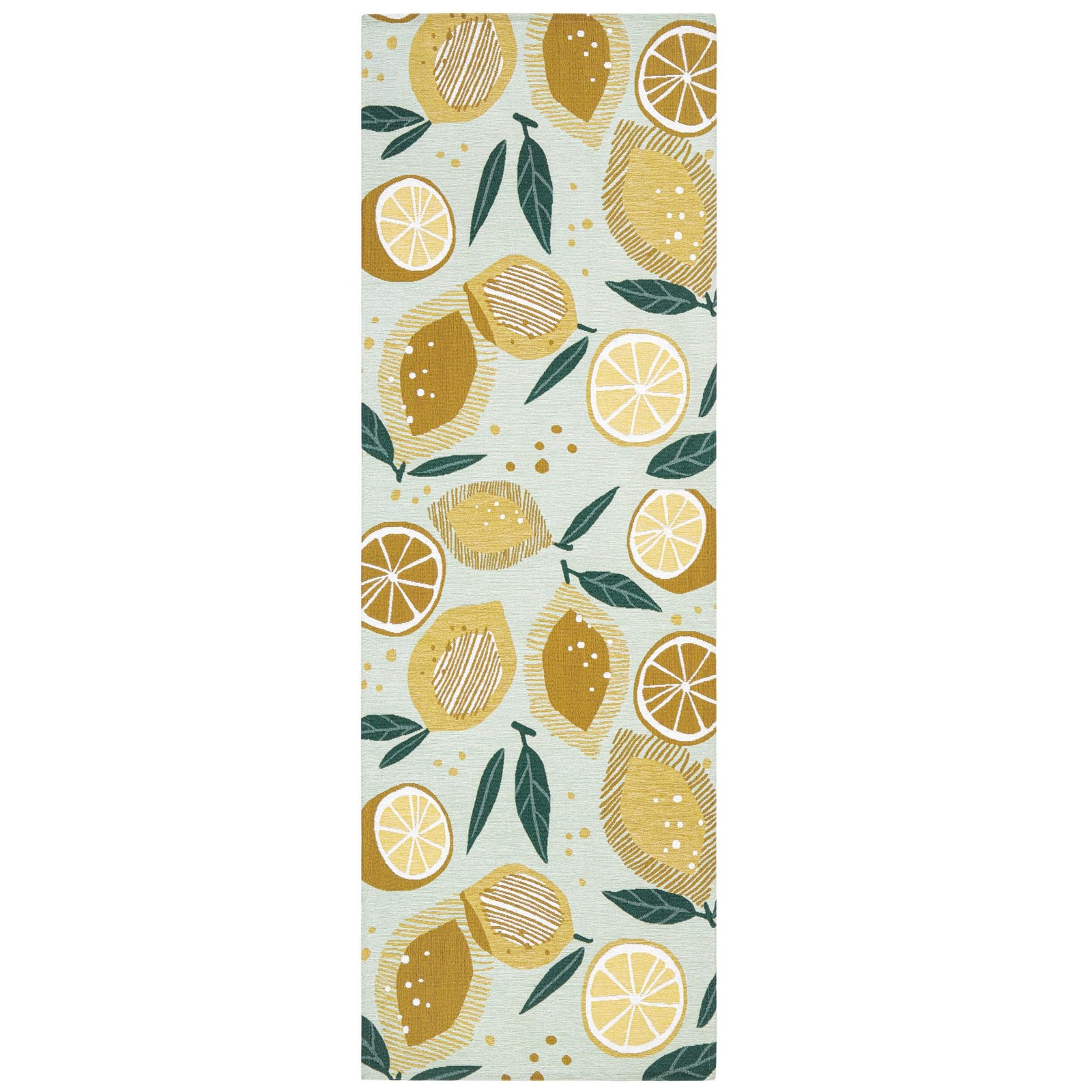 Seafoam Green Washable Kitchen Runner Rug 24×72 In Non Slip Door Mat Decor