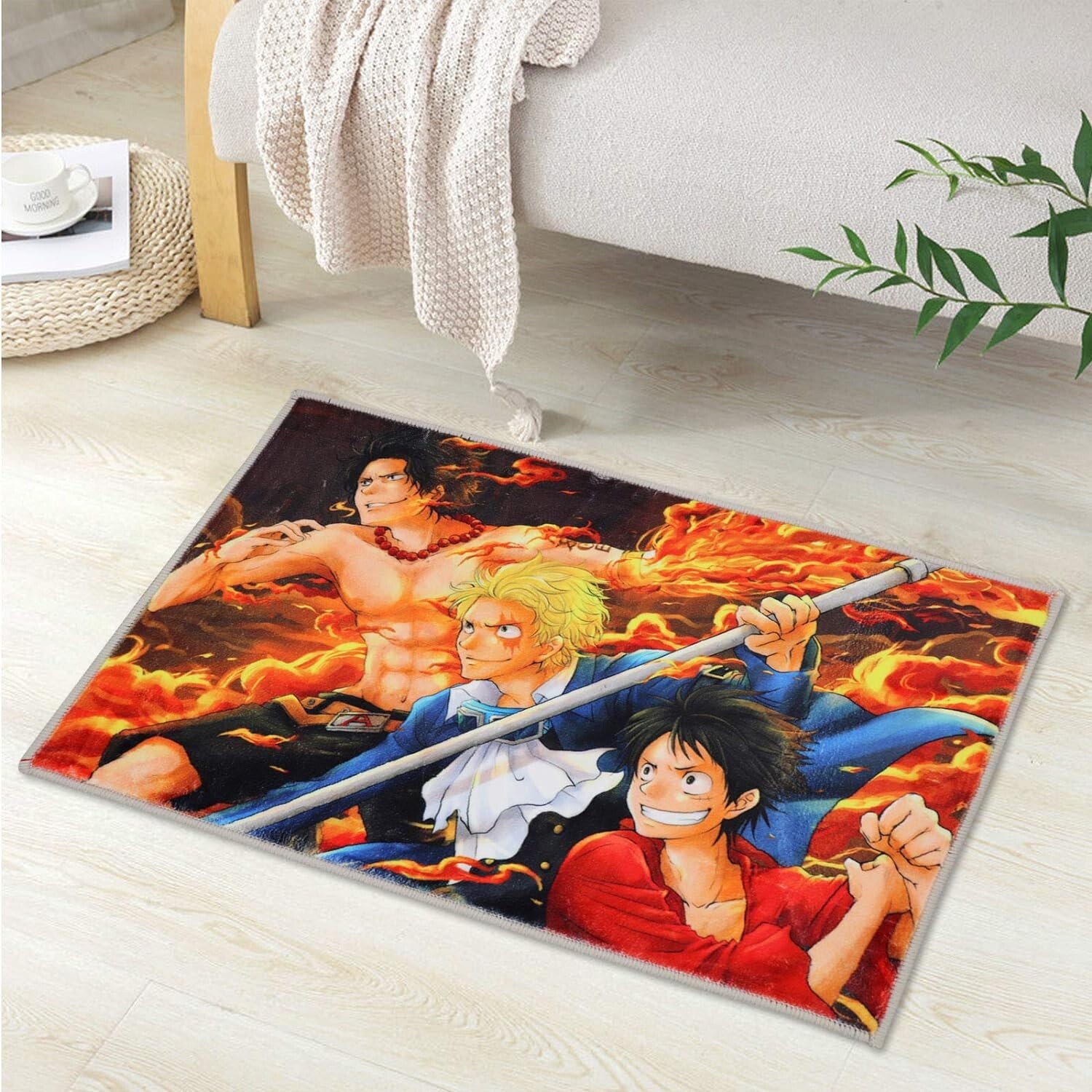 Rug Anime Area Rugs for Boys Girls Living Room Bedroom 20×32 Inches