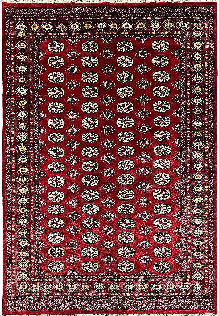 Classic Handmade Pakistan Bokhara Soft Wool Rug # B-2