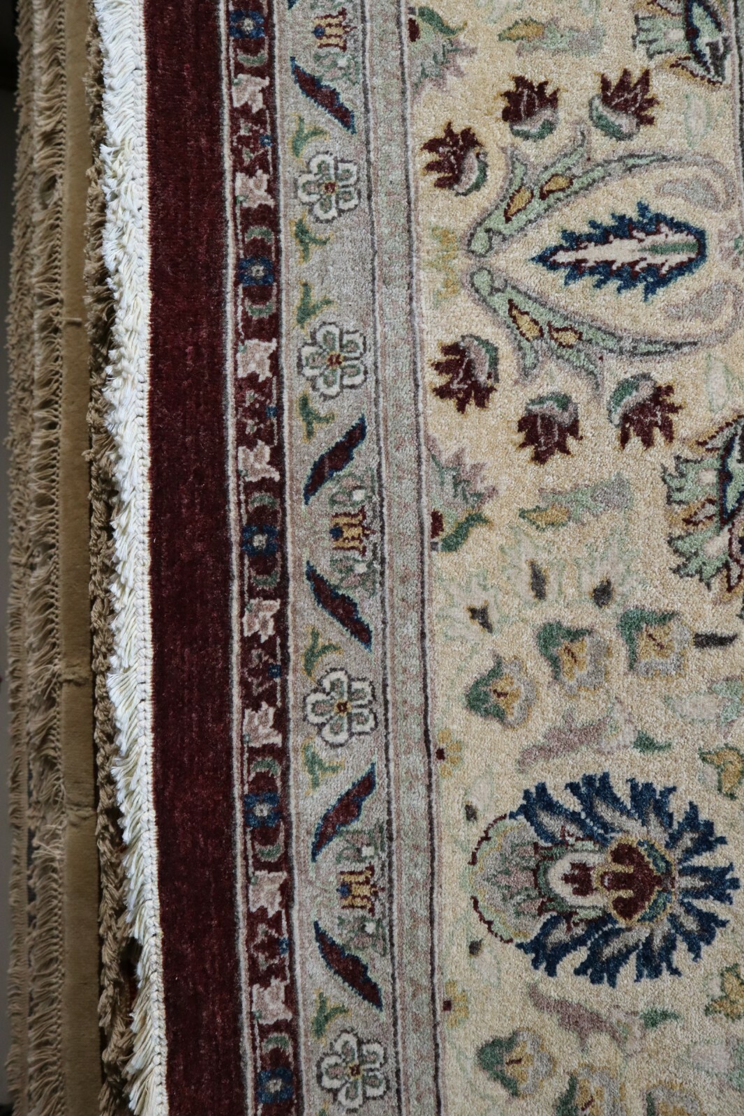 9’1″ x 12’2″ ft. Pak Hand Knotted Oriental Wool Vegetable Dye Contemporary Rug