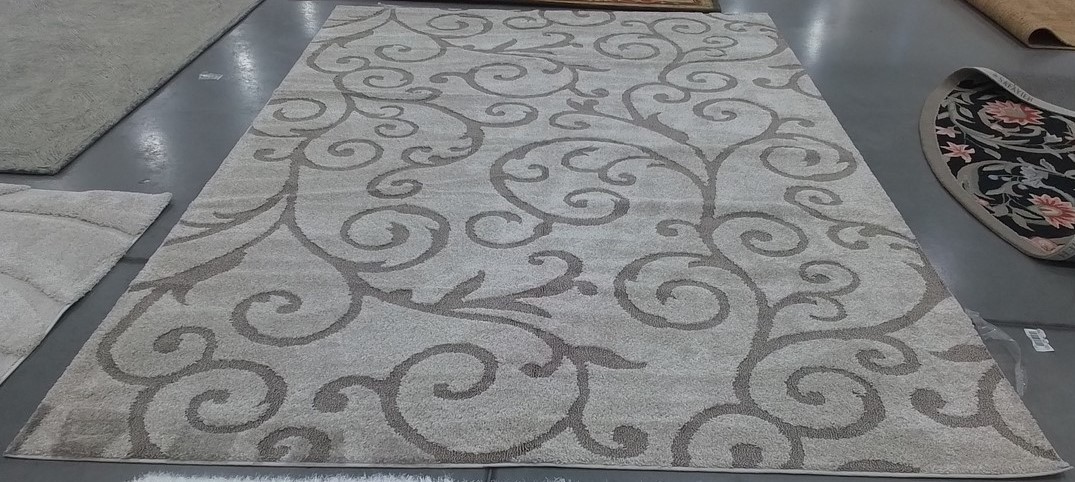 IVORY / BEIGE 9′-0″ x 12′-0″ Stained Rug, Reduced Price 1172806883 SG455-13LT-9
