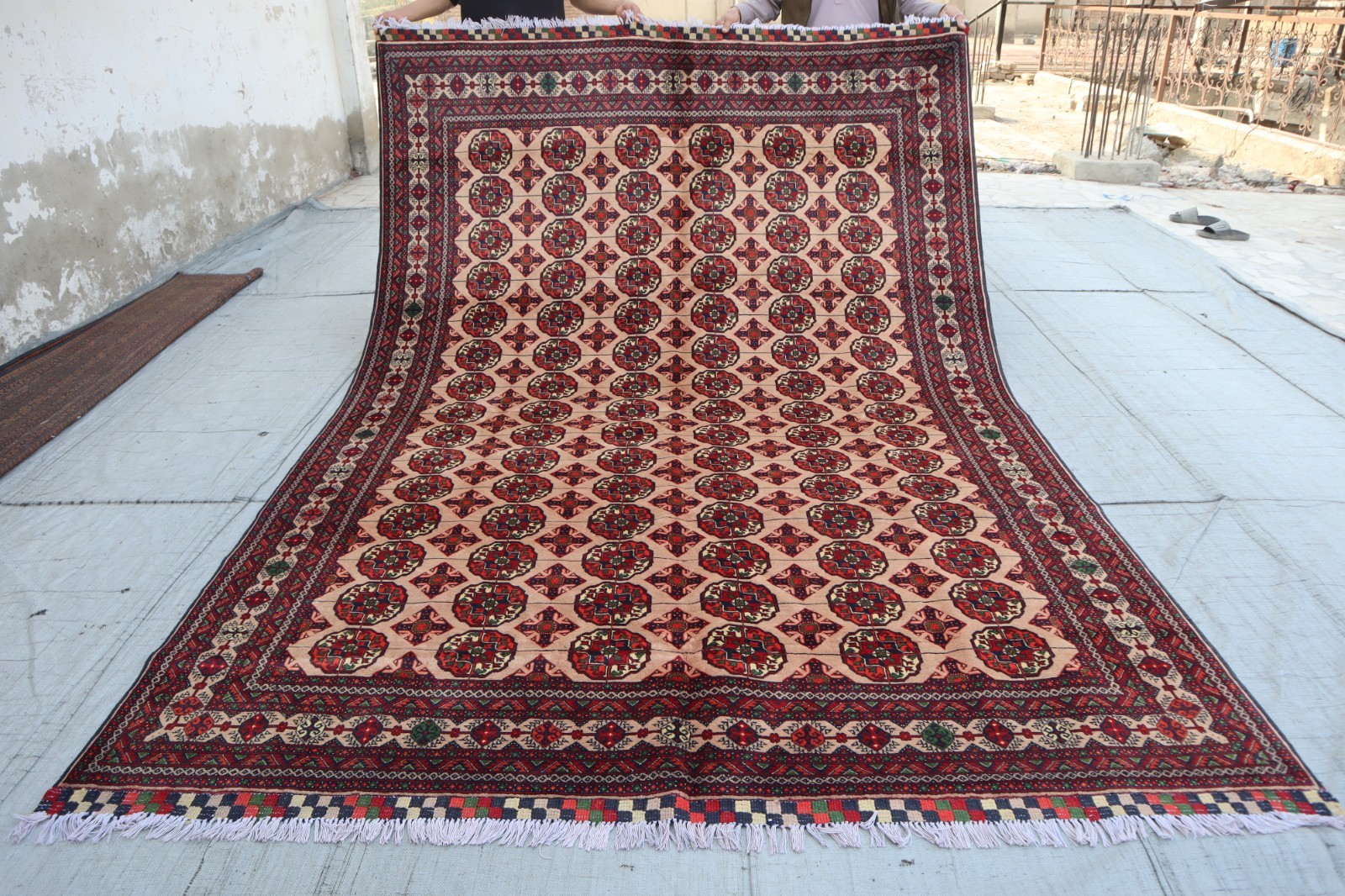 7×10 Afghan Hand made Organic dye Wool Rug, Home Decor, Oriental Rug Bedroom Rug