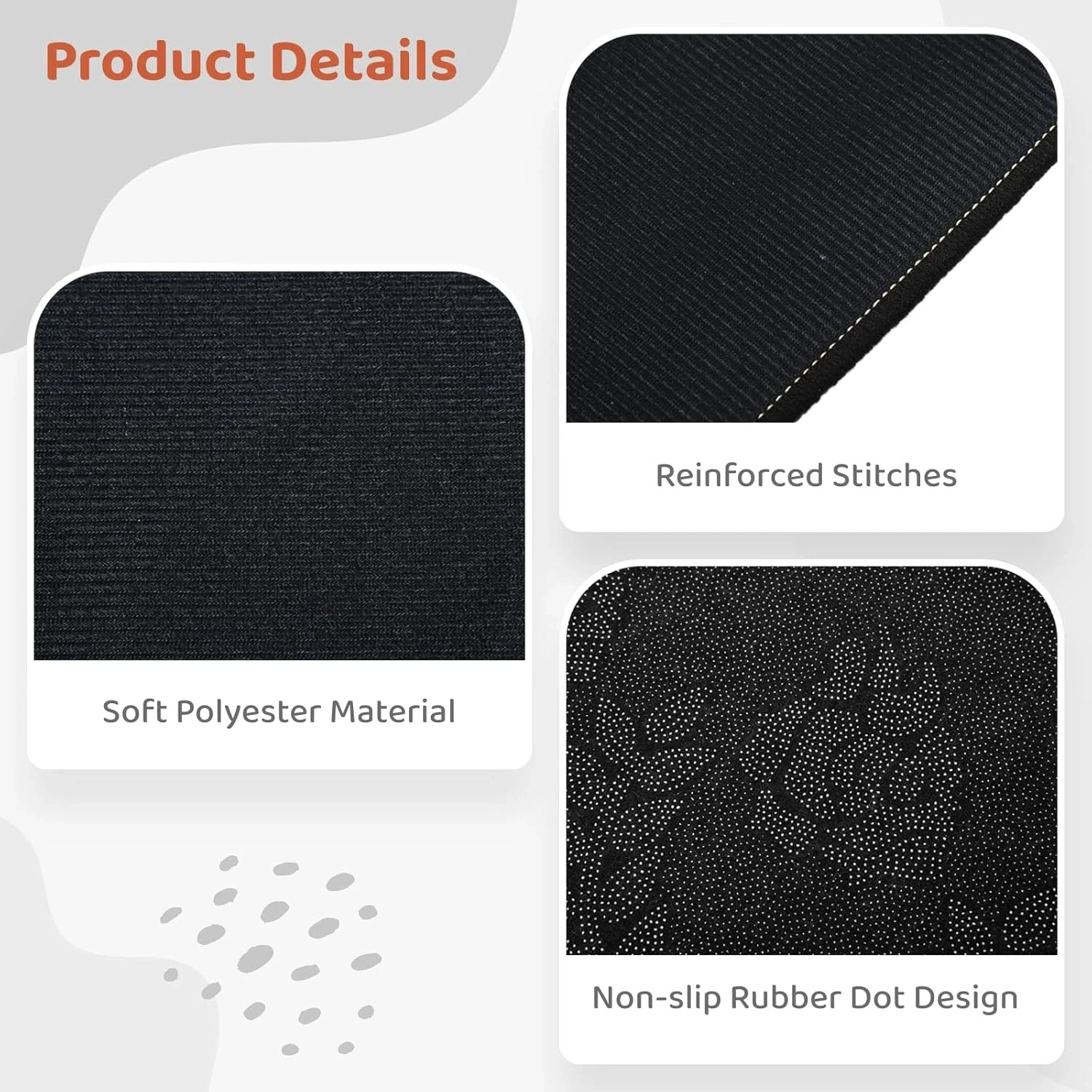 Non-Slip Drum Rug 6×5 Ft – Soundproof Carpet for Jazz & Electric Drum Sets