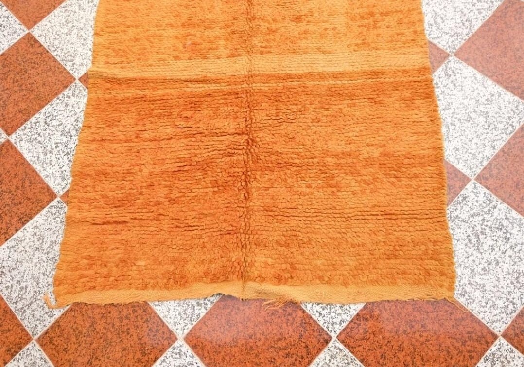 Moroccan Berber Handmade Rug Hand-knotted Wool “250cm / 130cm”