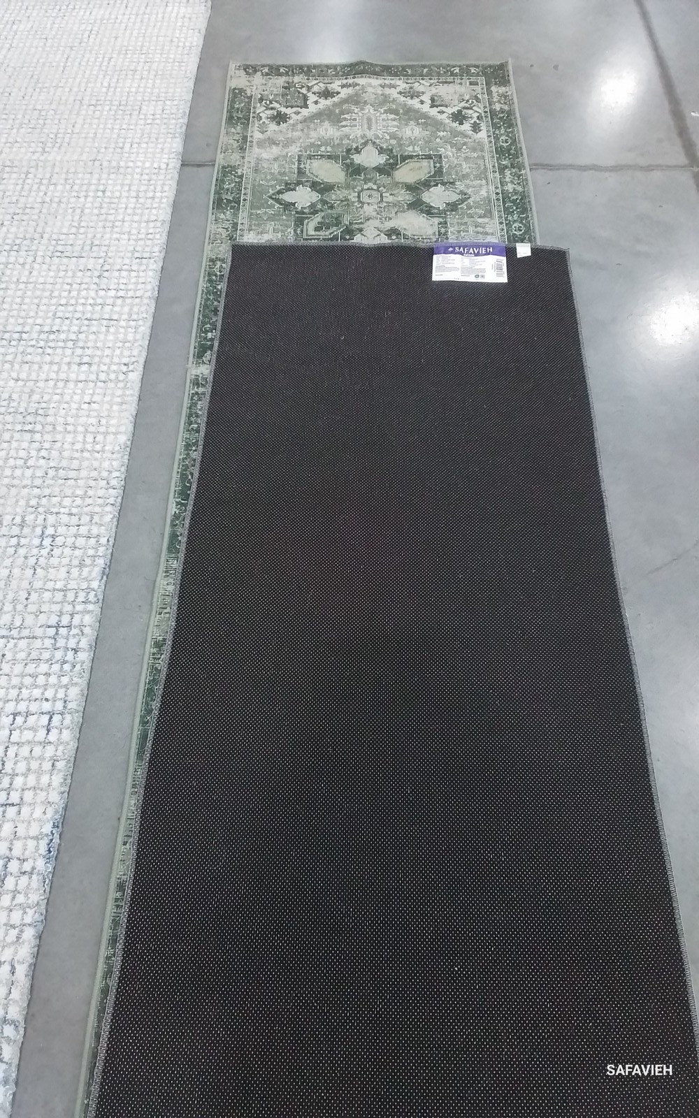 DK SAGE / IVORY 2′-6″ x 16′-0″ Flaw in Rug, Reduced Price 1172794151 TSN102F-216