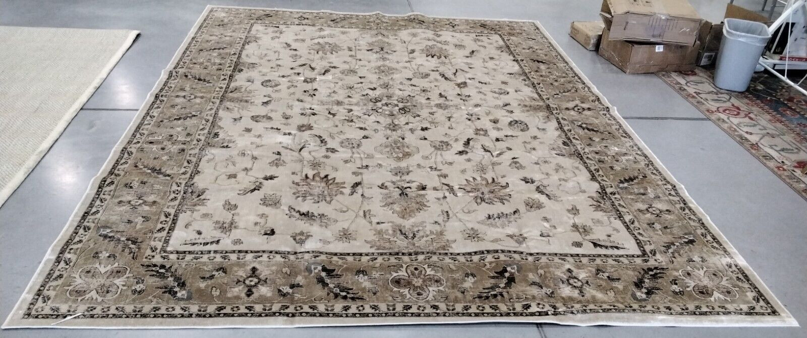 STONE / CARAMEL 9′ X 12′ Damaged Rug, Reduced Price 1172727403 VTG168-3450-9