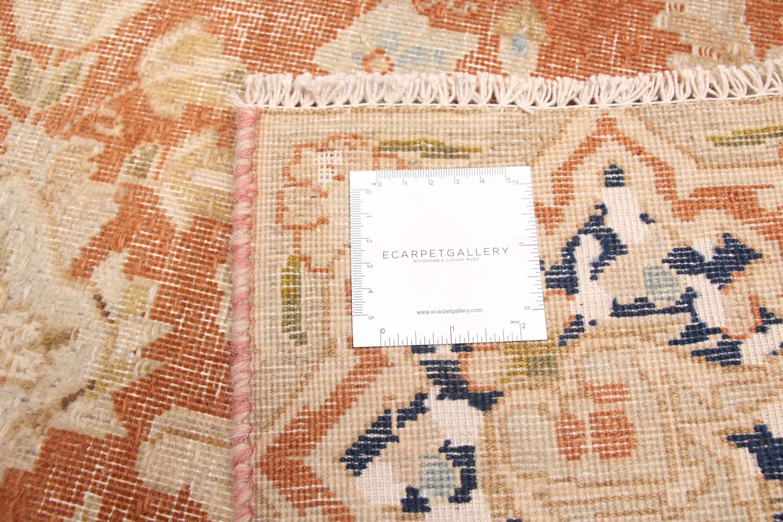 Traditional Vintage Hand-Knotted Area Rug 9’2″ x 12’6″ Oriental Wool Carpet