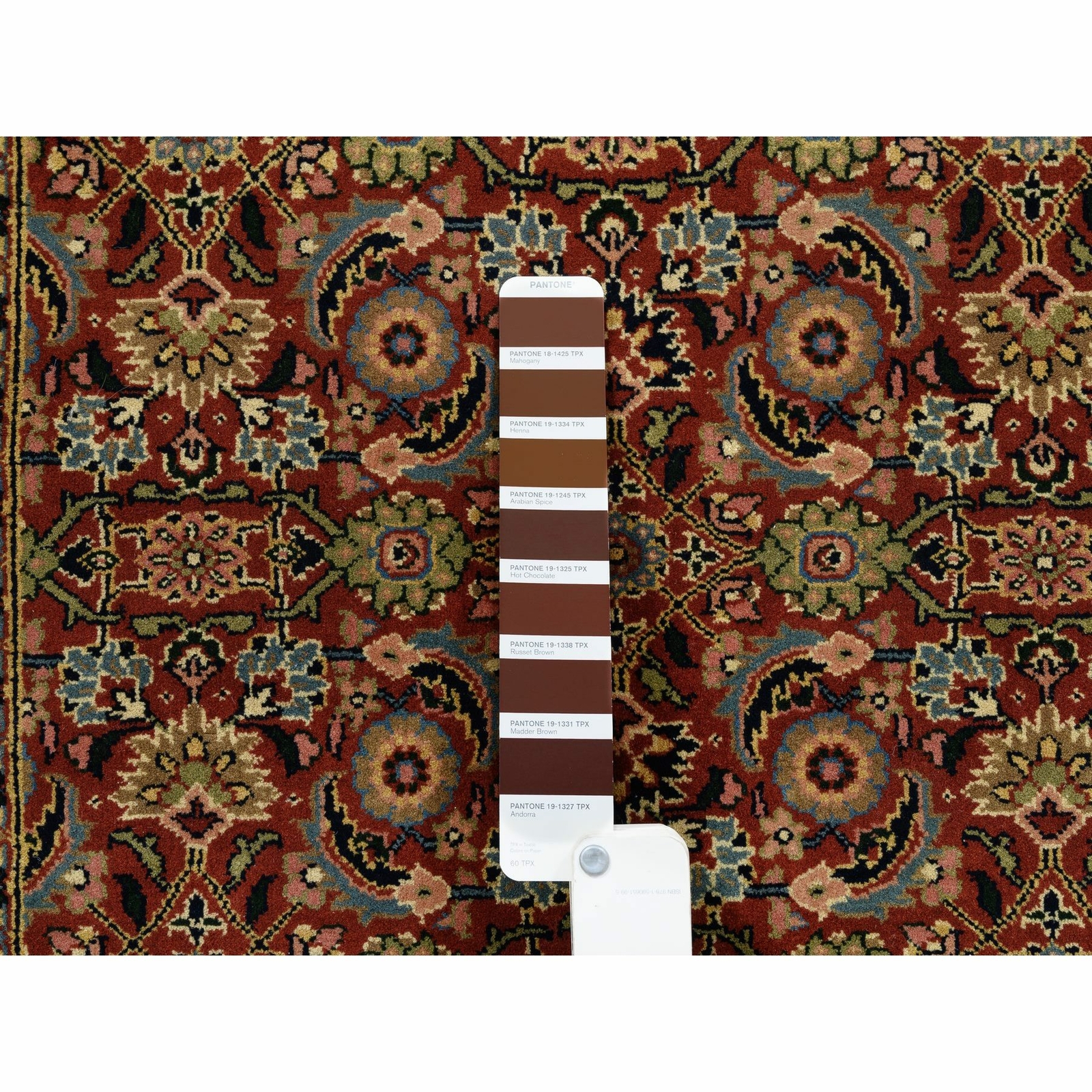 2’7″ x 4′ Hand Knotted Herati 250 KPSI Hand Spun New Zealand Wool Rug R63003