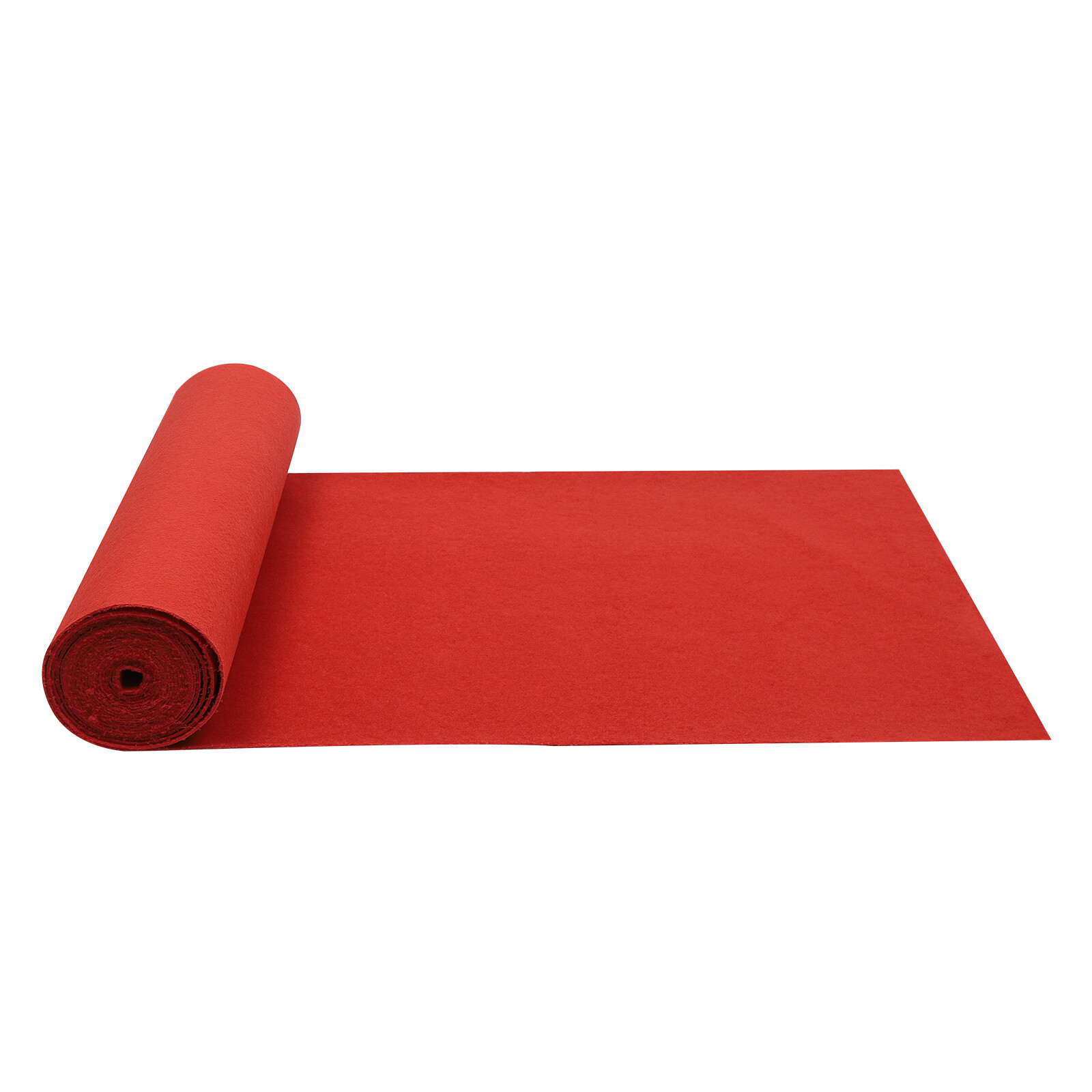 3??33Ft Red Carpet Runner Thickened Non-slip Runway Rug for Weddings Parties US