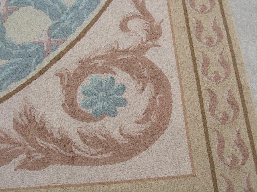 Vintage Hokanson Custom Made Rug Carpet Traditional Hollywood Regency 9×14 ft