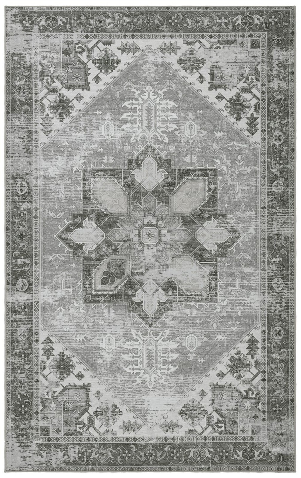 DARK SAGE / IVORY 4′-0″ x 6′-0″ Flaw in Rug, Reduced Price 1172779107 TSN102F-4