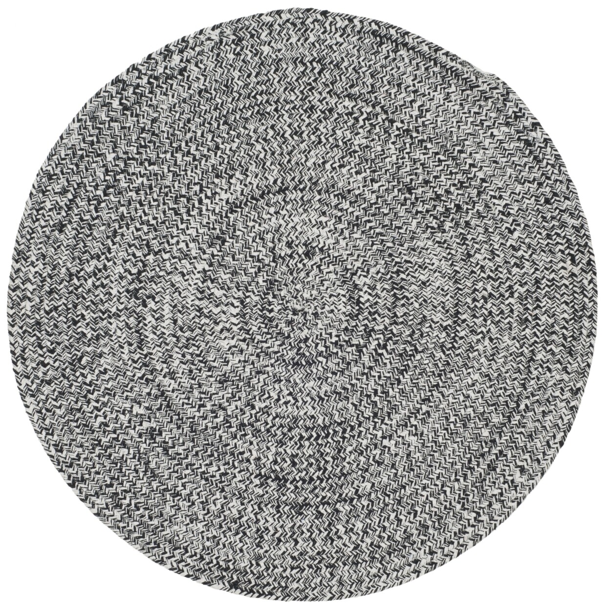 SAFAVIEH Braided BRD256C Handwoven Ivory / Black Rug