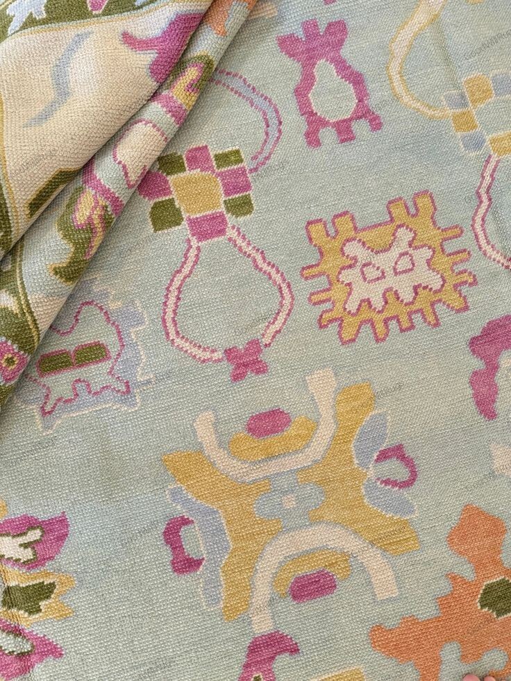 Etta Modern Oushak Rug Hand Knotted Oushak Rug 4×6, 5×8, 6×9, 8×10, 9×12, 10×14.