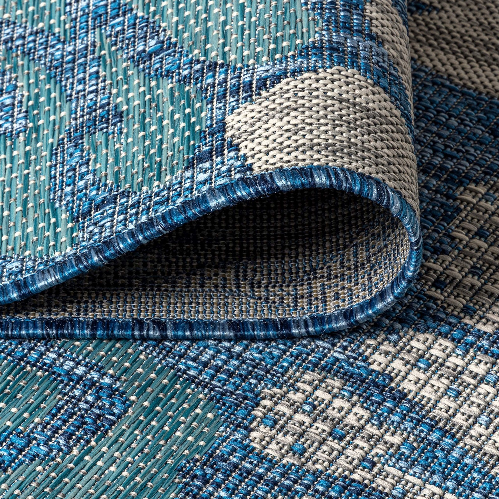 JONATHAN Y SMB110C-8 Zinnia Modern Floral Textured Weave Indoor Outdoor Area-…
