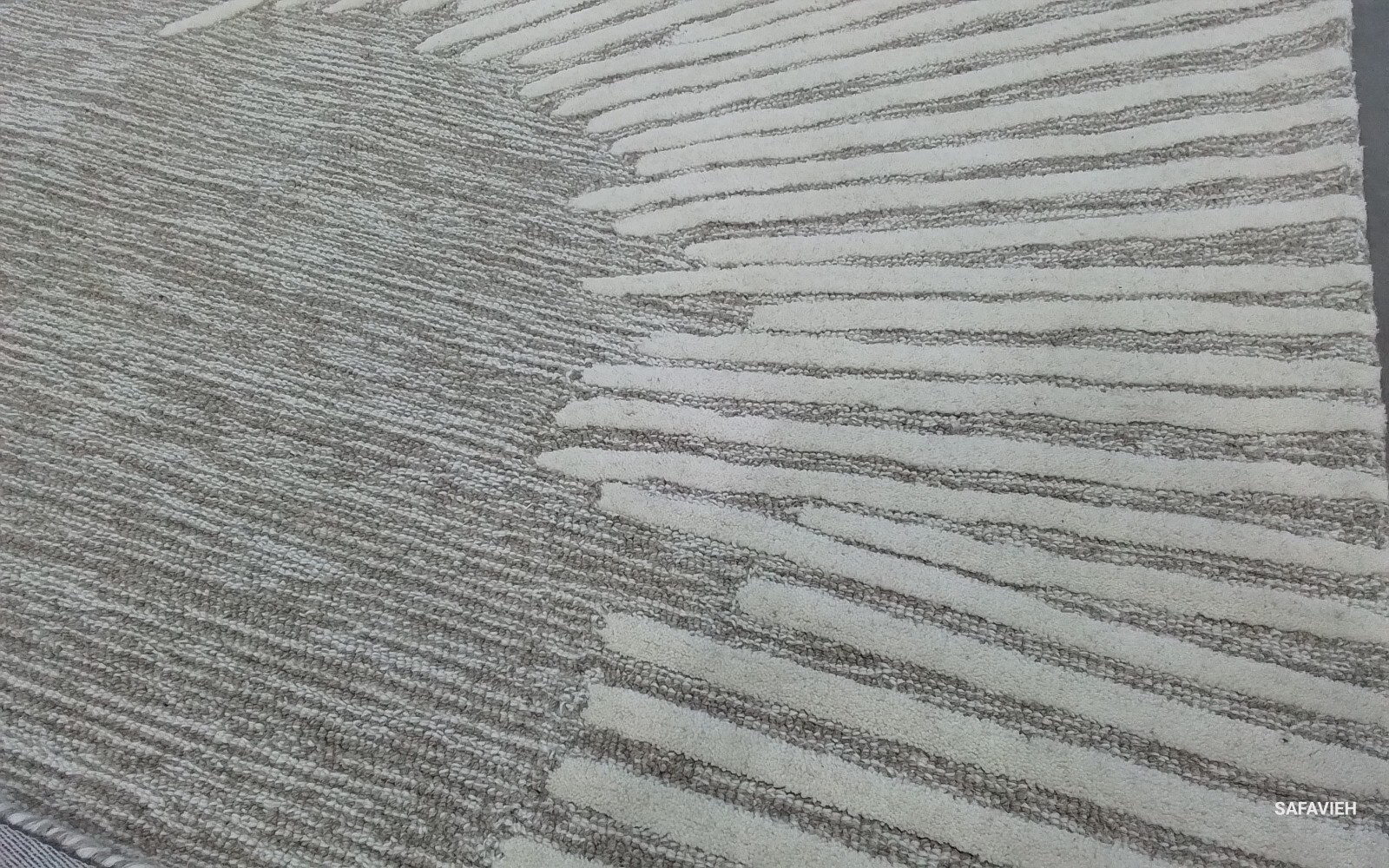NATURAL / IVORY 8′-0″ x 10′-0″ Back Stain Rug Reduced Price 1172765557 ABT478A-8