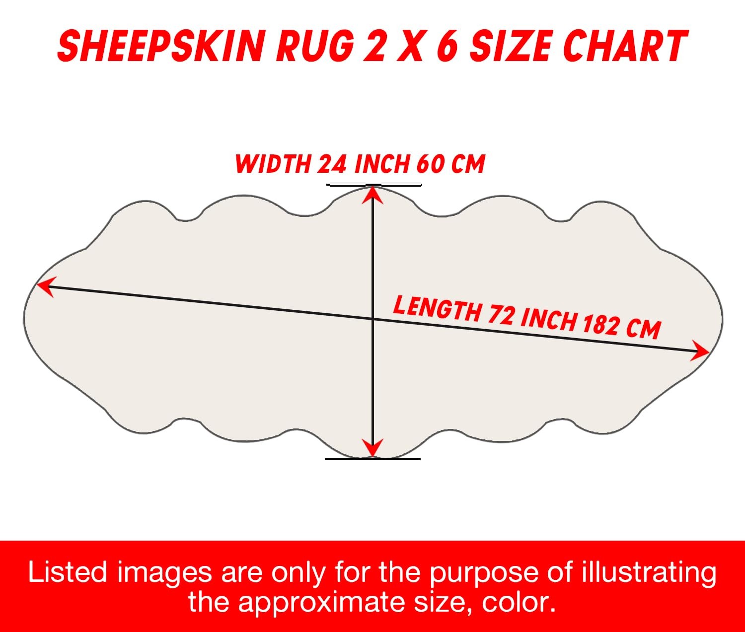 Sheepskin Natural Fluffy Fur Rug Real Nursery Sheep Skin Bedroom Area Rug
