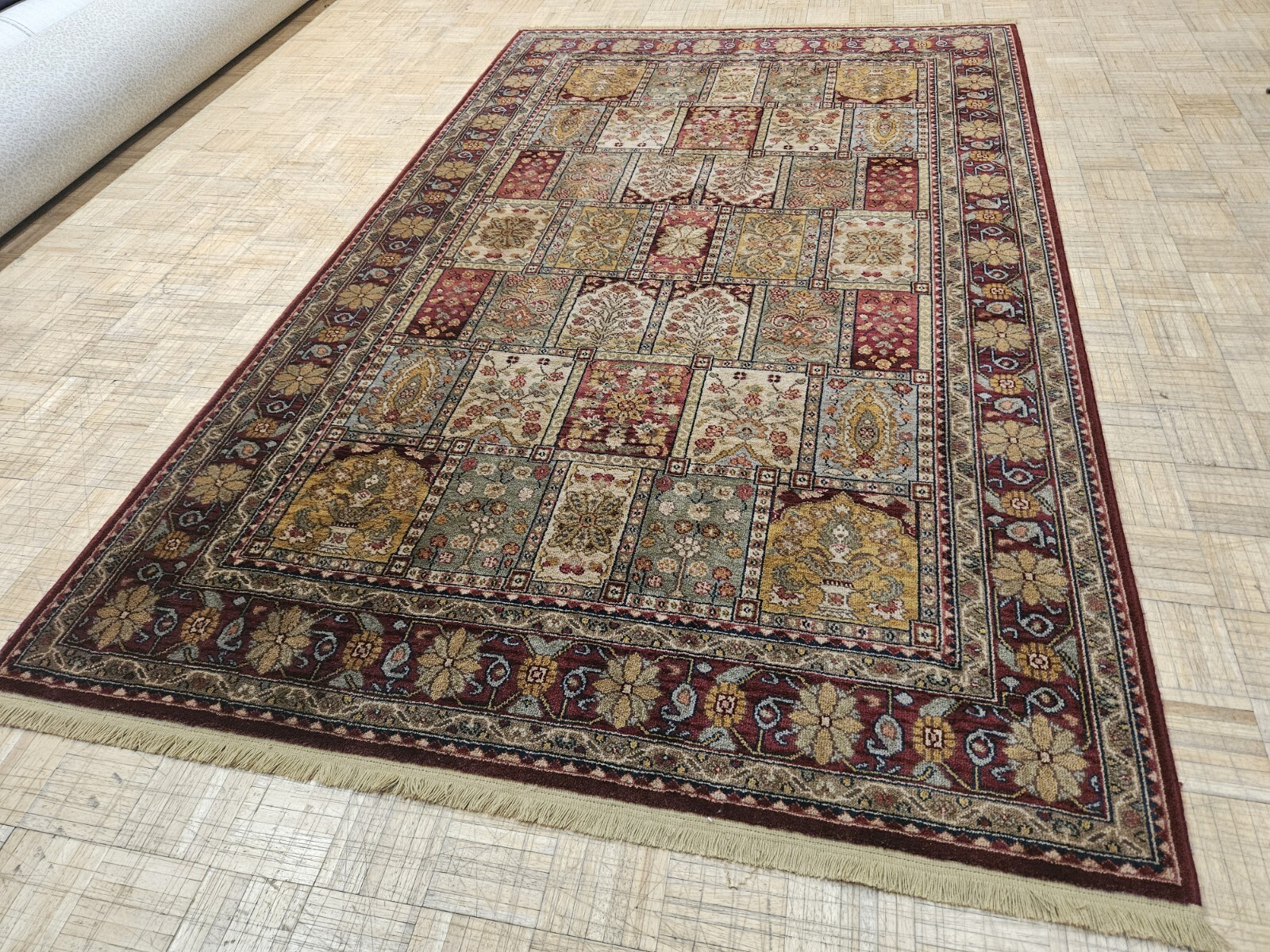 6×9 KARASTAN ANTIQUE LEGENDS BAKHTIYARI 2200 – 202 100% WOOL RUG EXCELLENT