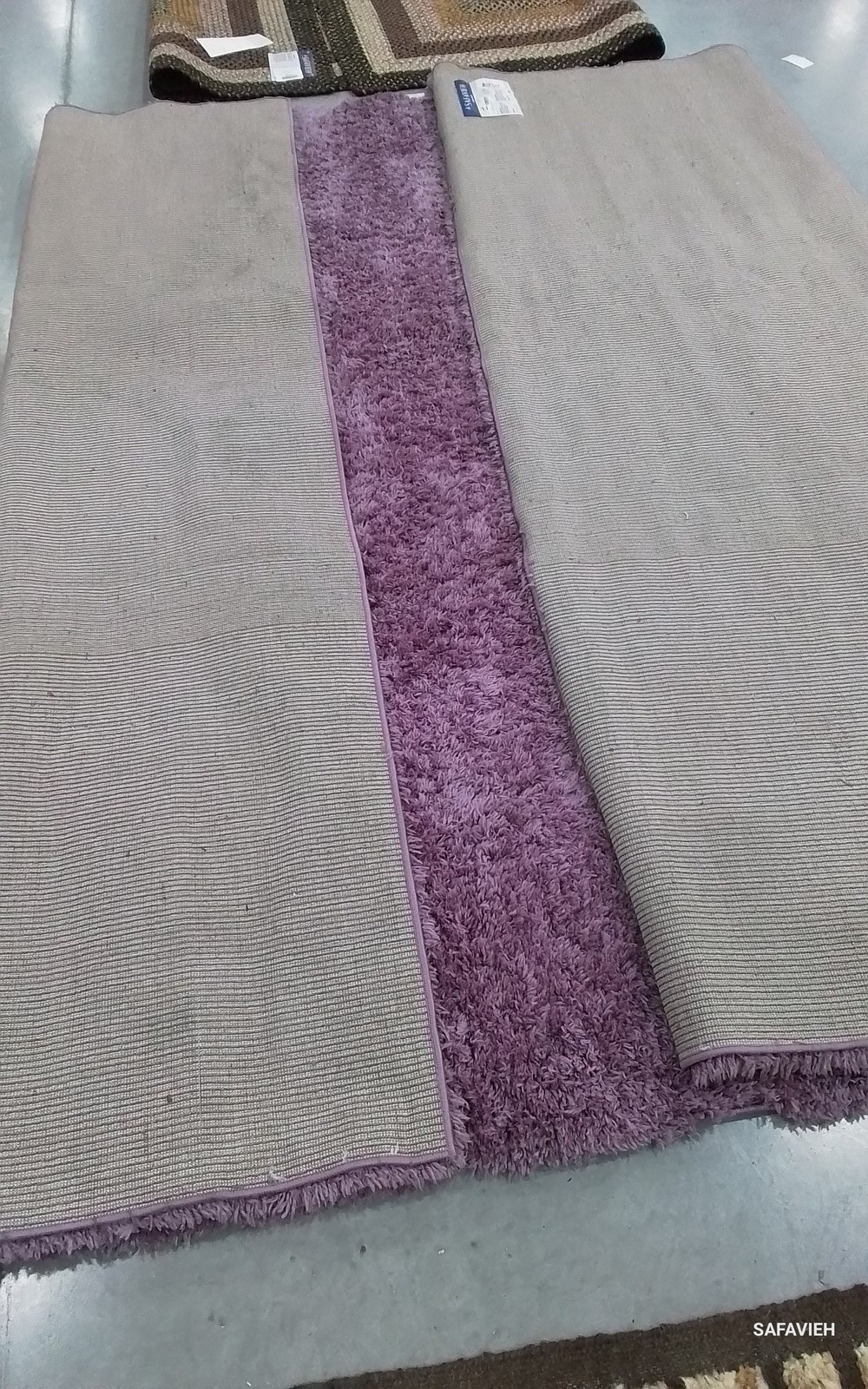 PURPLE 9′-0″ x 12′-0″ Back Stain Rug, Reduced Price 1172794988 SGI320P-9