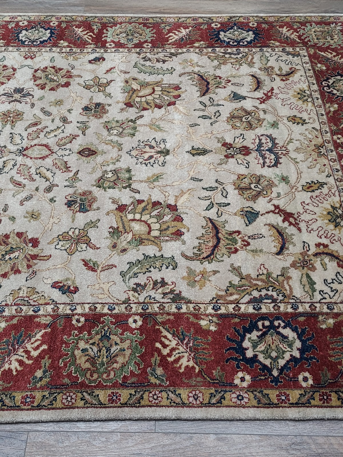 Turkish Silk And Wool HandMade Bohemian Royal Classic Design,Turkish Rug 6x9Ft