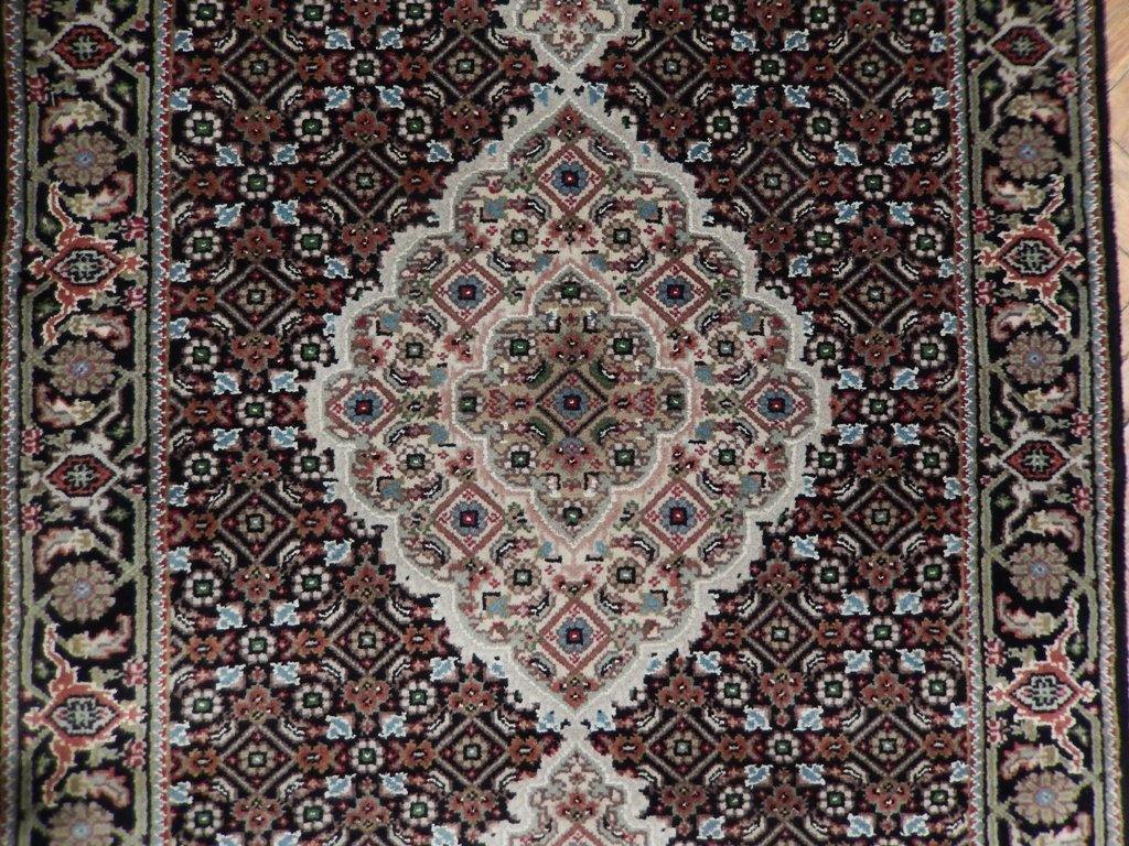 3×8 Runner Wool & Silk Tabriiz Mahii Runner # PIX-21717