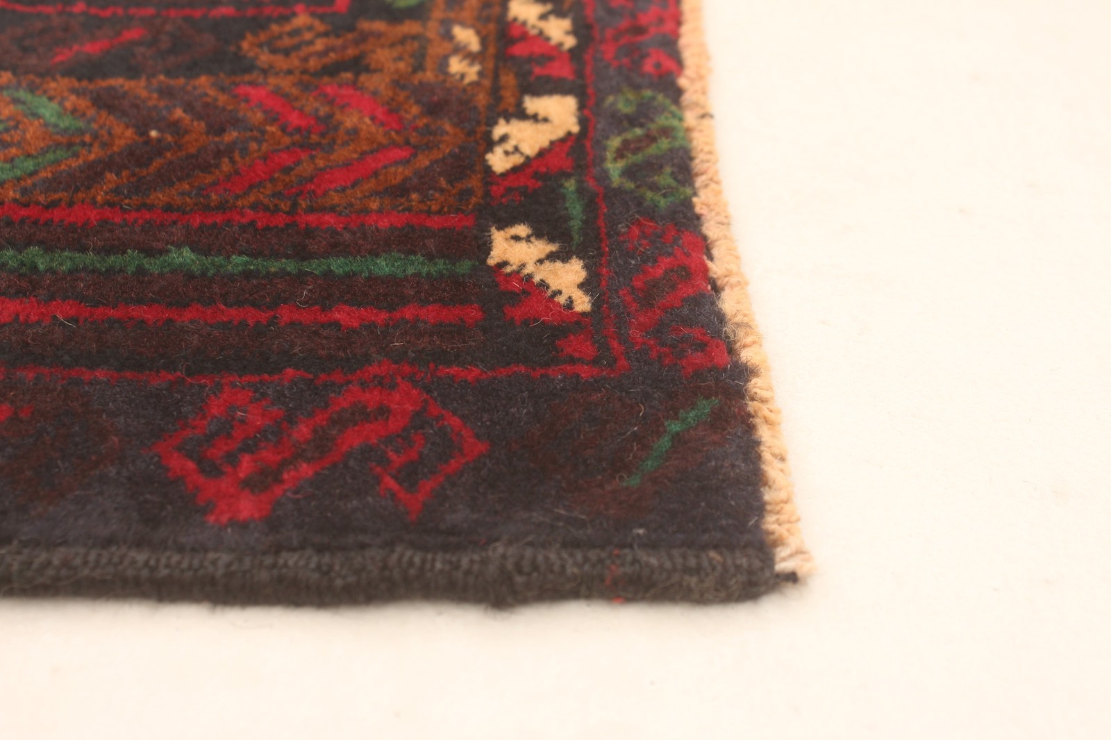 Vintage Traditional Hand-Knotted Area Rug 3’5″ x 6’2″ Oriental Wool Carpet